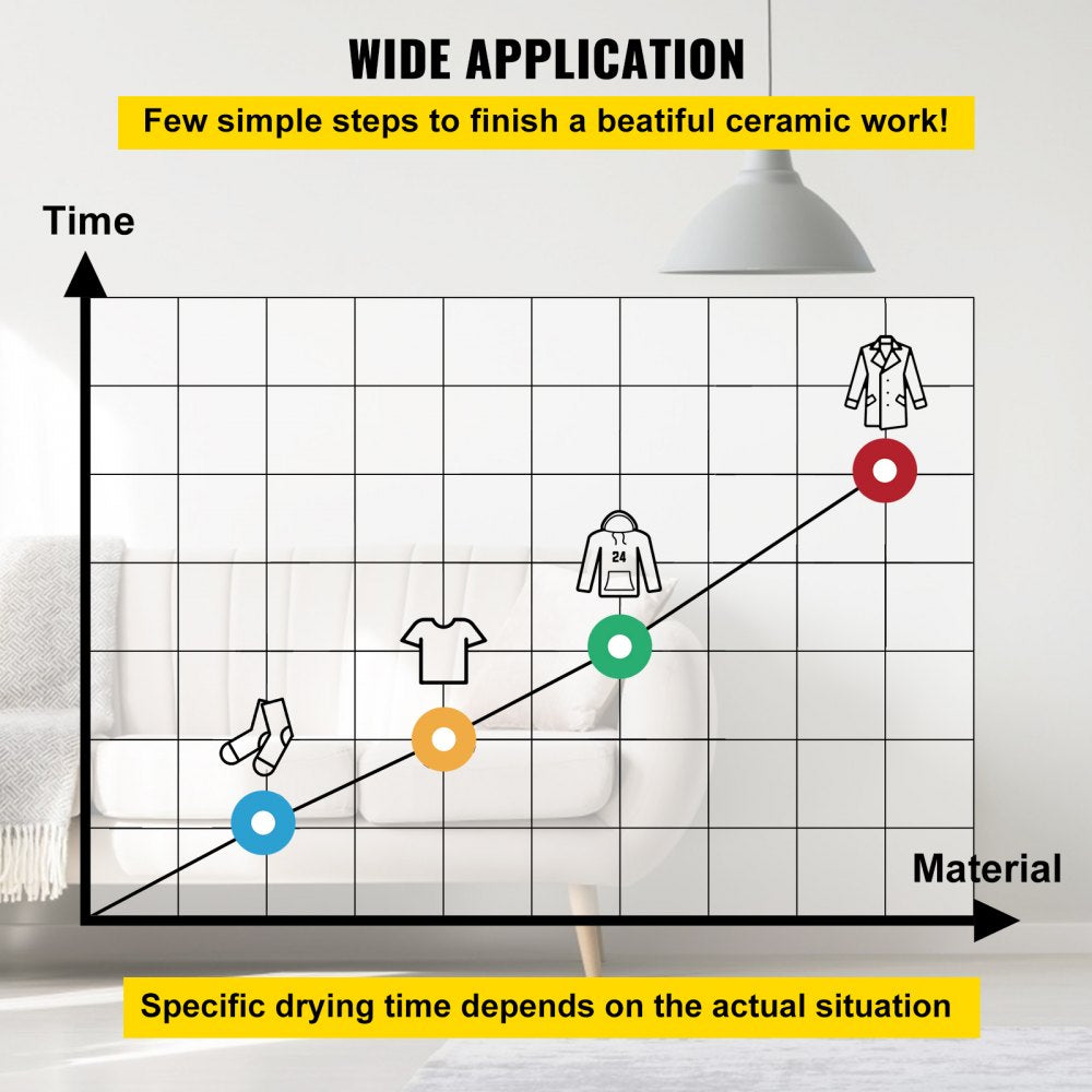 VEVOR Flash Dryer 16x16Inch Electrical Control Box Flash Dryer for Screen Printing Adjustable Stand Screen Printing Dryer T-Shirt Curing Machine (16x16Inch Electrical Control Box)