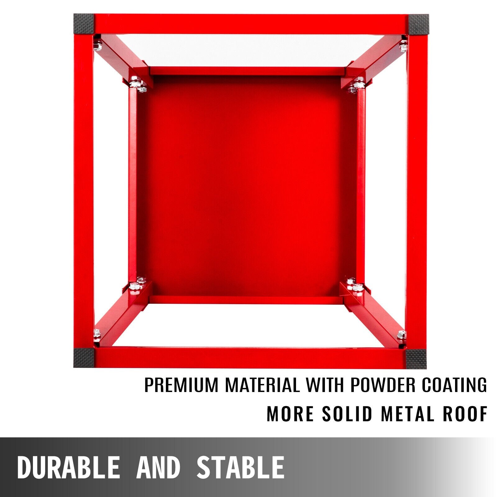 VEVOR Plyometric Box Set?18 Inch Plyometric Platform and Jumping Agility Box Set,Red Plyometric Platform ,for Jump Exercise Fit Training & Crossfit & Conditioning