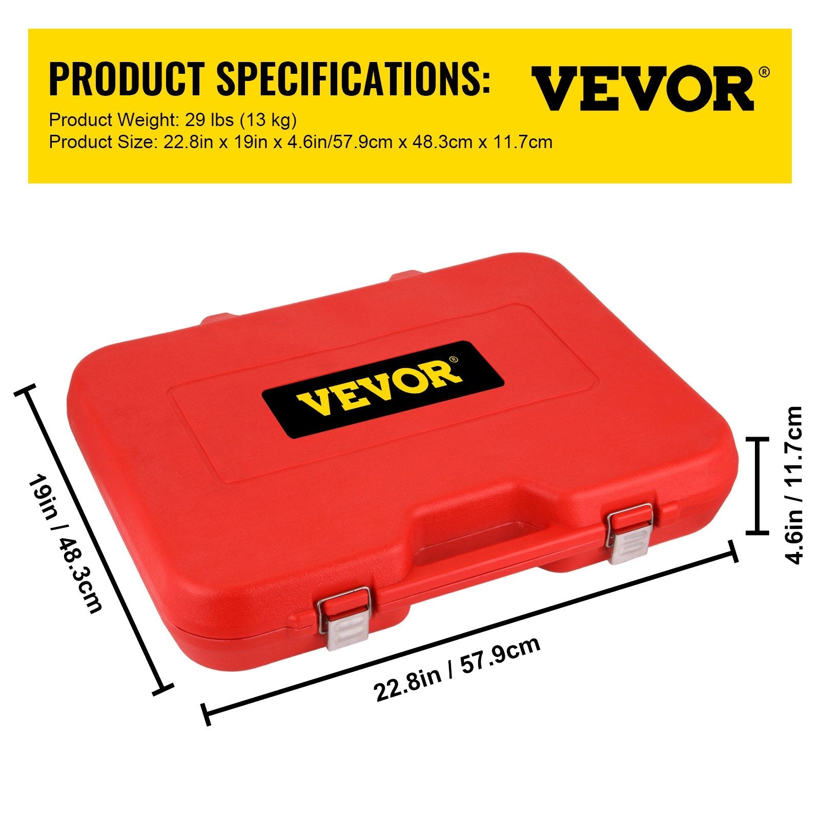 Vevor Ball Joint Adapter Set Remover Installing Tool 21pcs Ball Joint Service