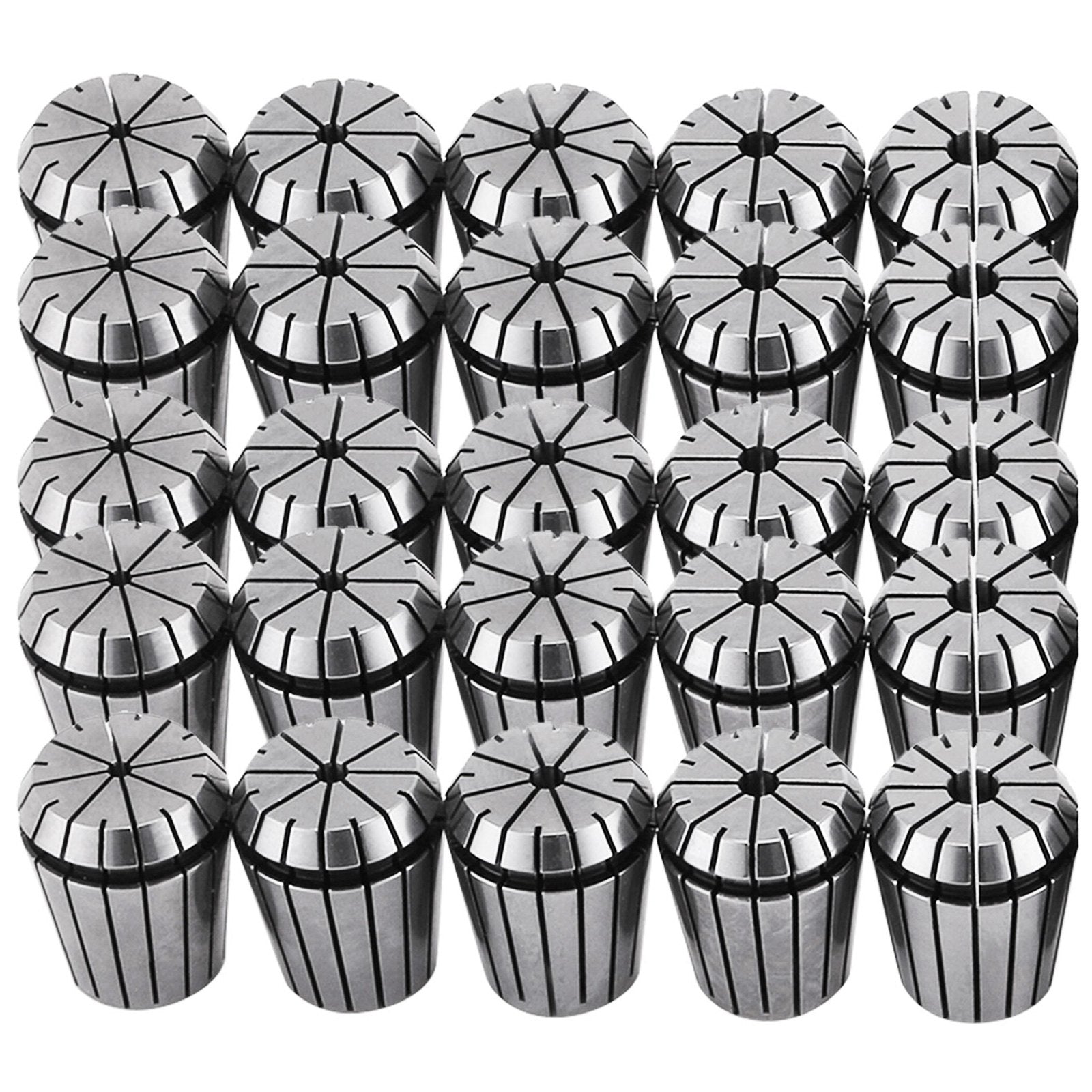 VEVOR 25 Pcs Collet Set ER32 Collet Chuck 1/16 inch-3/4 inch Holder Spring Collet Set for CNC Engraving Machine & Milling Lathe Tool (ER32)