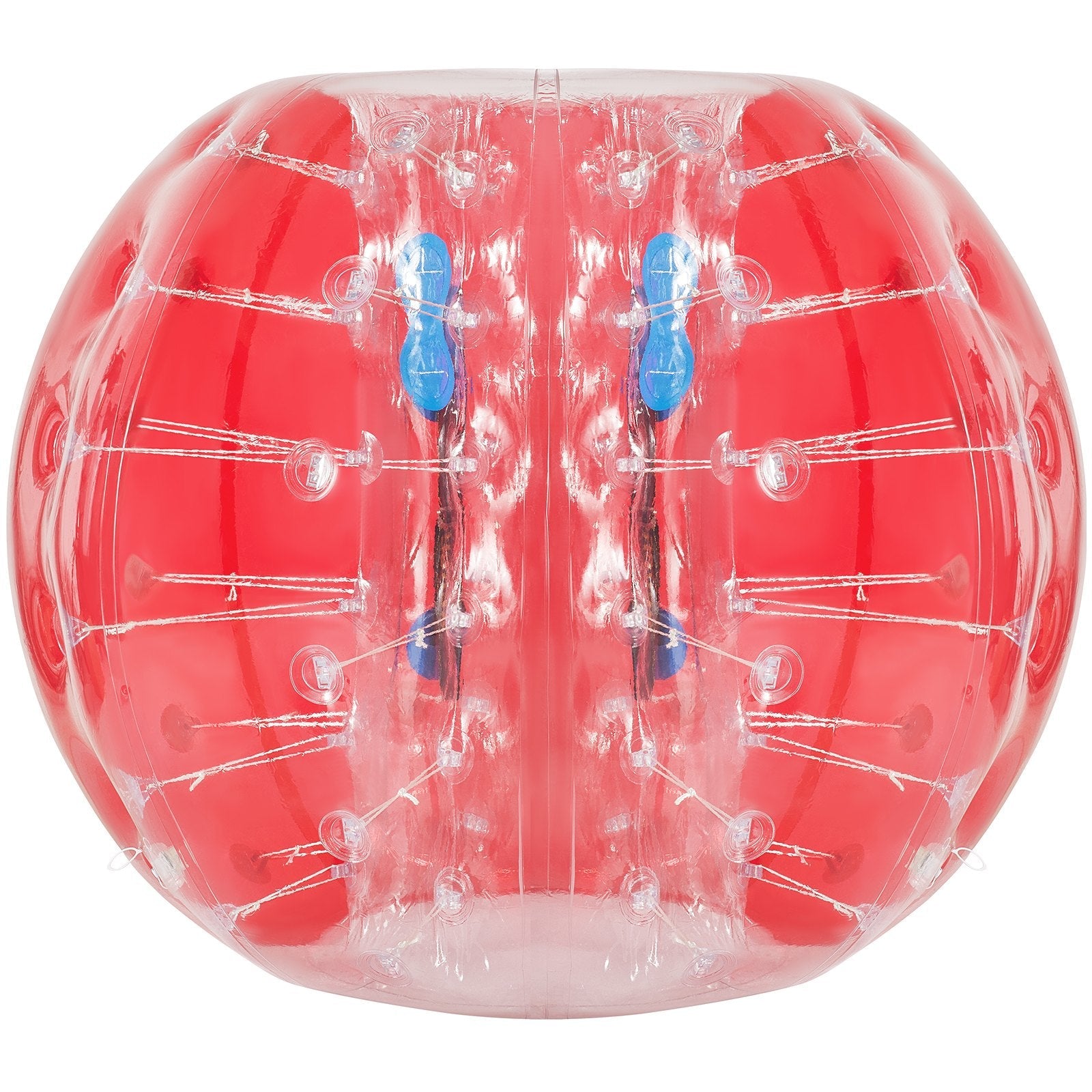 VEVOR 2PCS Inflatable Bumper Ball 5 FT / 1.5M Diameter, Bubble Soccer Ball, Blow It Up in 5 Min, Inflatable Zorb Ball for Adults or Children (5 FT, Red & Blue)