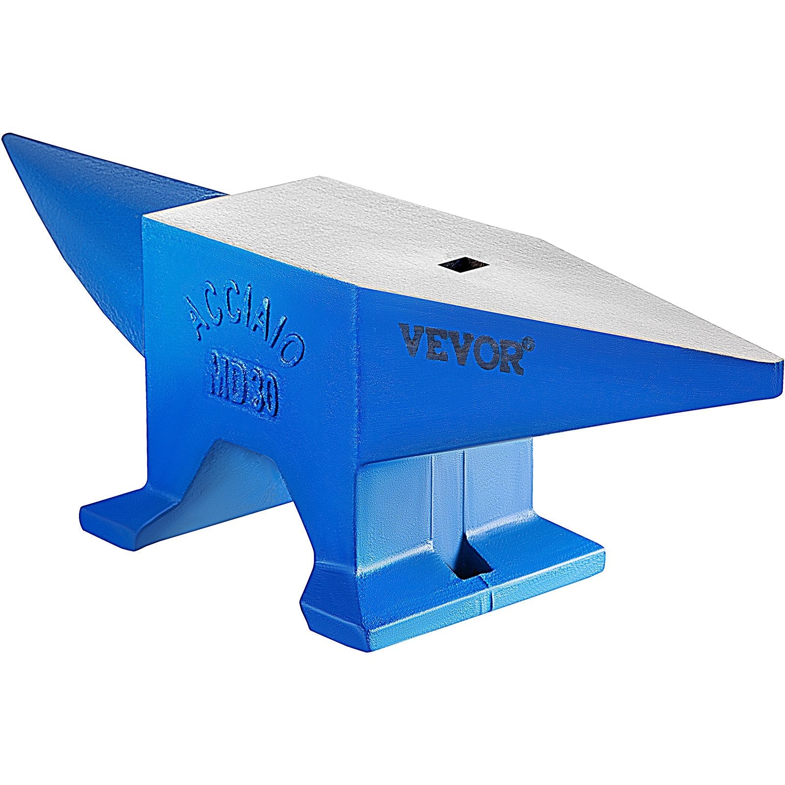 VEVOR Single Horn Anvil 66Lbs Cast Steel Anvil Blacksmith for Sale Forge Tools and Equipment Anvil Rugged Round Horn Anvil Blacksmith Jewelers Metalsmith Blacksmith Tool