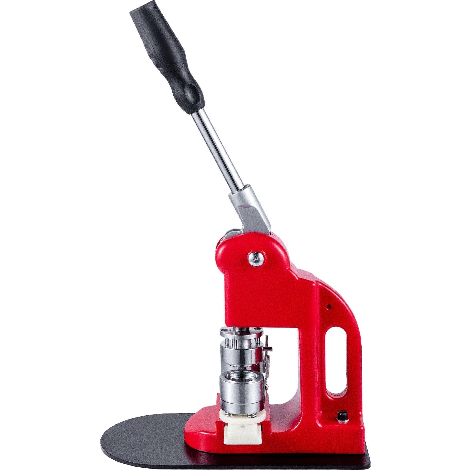 VEVOR Button Maker Button Badge Maker 32mm(1.25in) DIY Pin Button Maker Machine with1000 Pcs Free Button Parts & Circle Cutter Installation-Free Button Press Kit