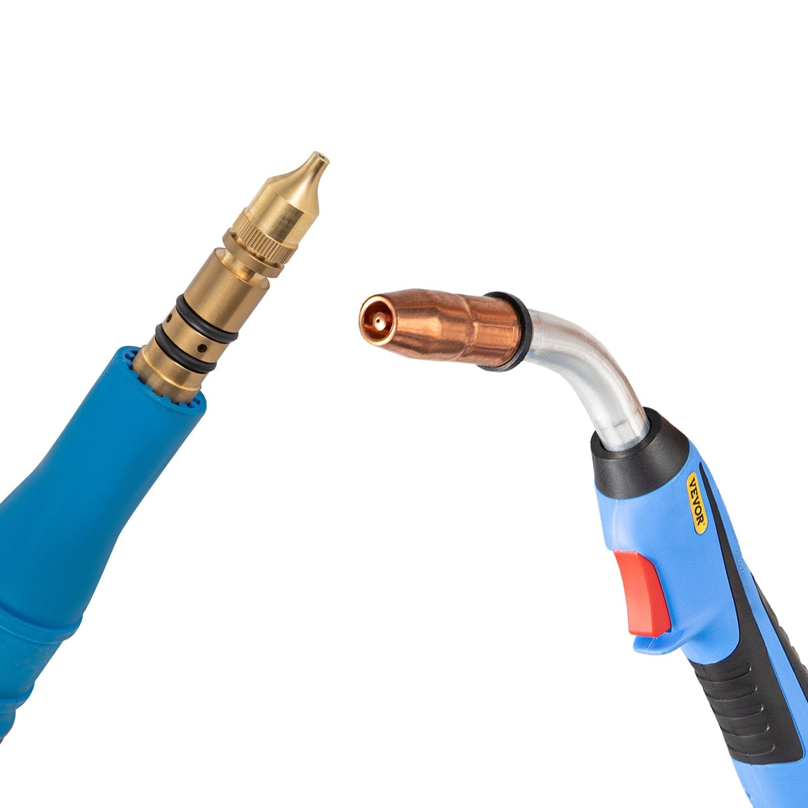 VEVOR 250Amp 15Ft Mig Welding Gun fit for Miller Welding Gun Torch Welder Gun M-25 Welding Torch Stinger Replacement fit for Miller M-25 Part Number 169598 fit 0.030"-0.035" Wire