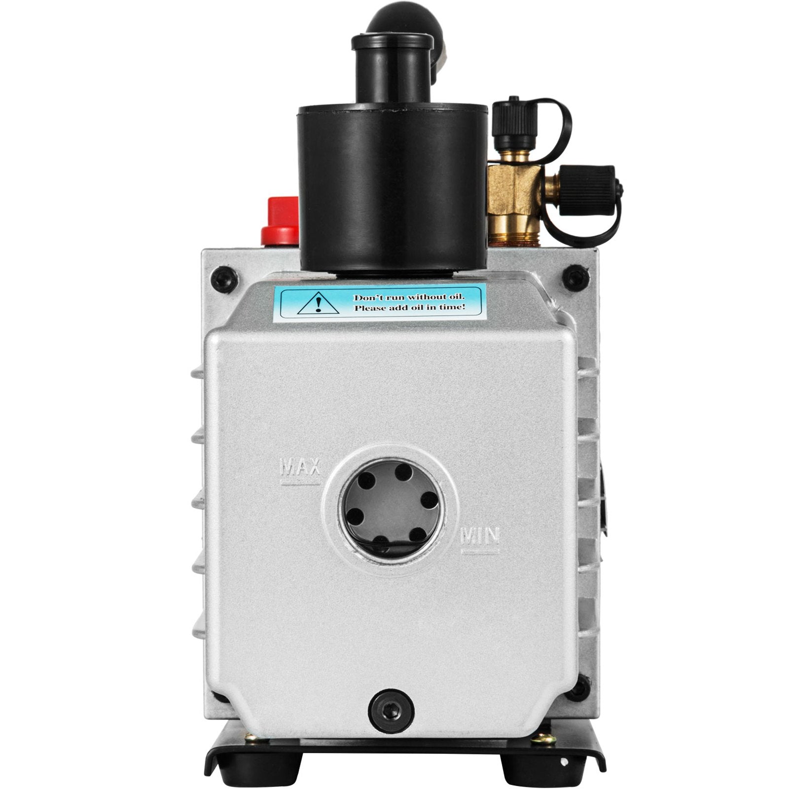 VEVOR Vacuum Pump 8CFM 1 HP Two Stage Air Conditioning Vacuum Pump 110V 0.3PA Ultimate Vacuum Refrigerant HVAC Air Tool for Automobile Reparation Vacuum Evacuation (2-Stage, 8CFM)