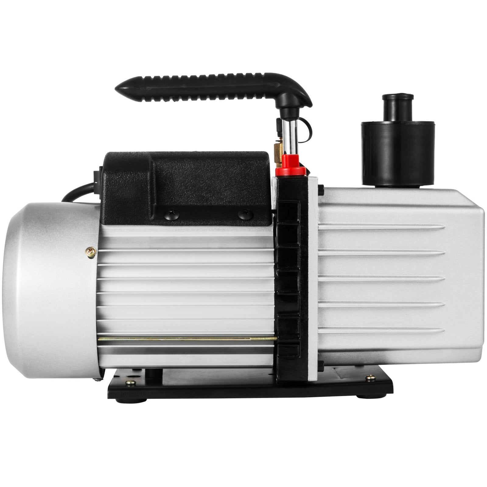 VEVOR Vacuum Pump 8CFM 1 HP Two Stage Air Conditioning Vacuum Pump 110V 0.3PA Ultimate Vacuum Refrigerant HVAC Air Tool for Automobile Reparation Vacuum Evacuation (2-Stage, 8CFM)