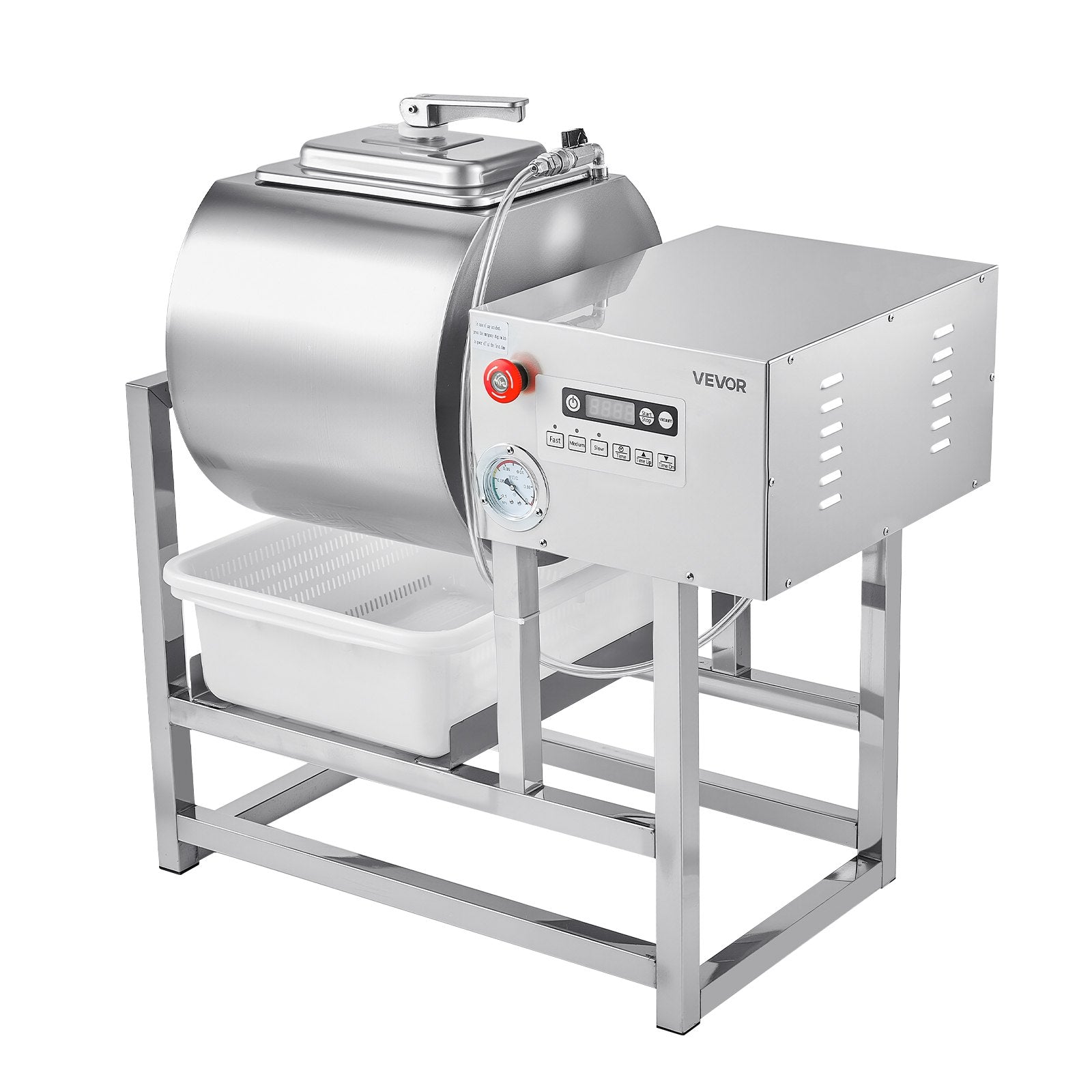 VEVOR Vacuum Meat Tumbler Marinator Machine 40L for Chicken Steak Commercial