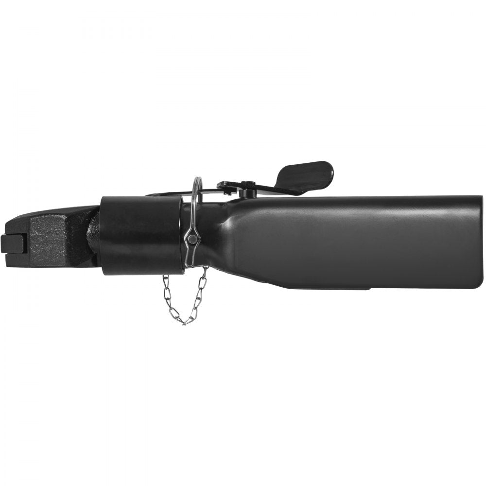 VEVOR A-Frame Trailer Coupler, Fits 2-Inch Hitch Ball Size, 7000 lbs Towing Capacity, Heavy Duty Steel Coupler, Ideal for Towing Station Wagons, Pickup Trucks, SUVs, Campers, Black Coating Surface