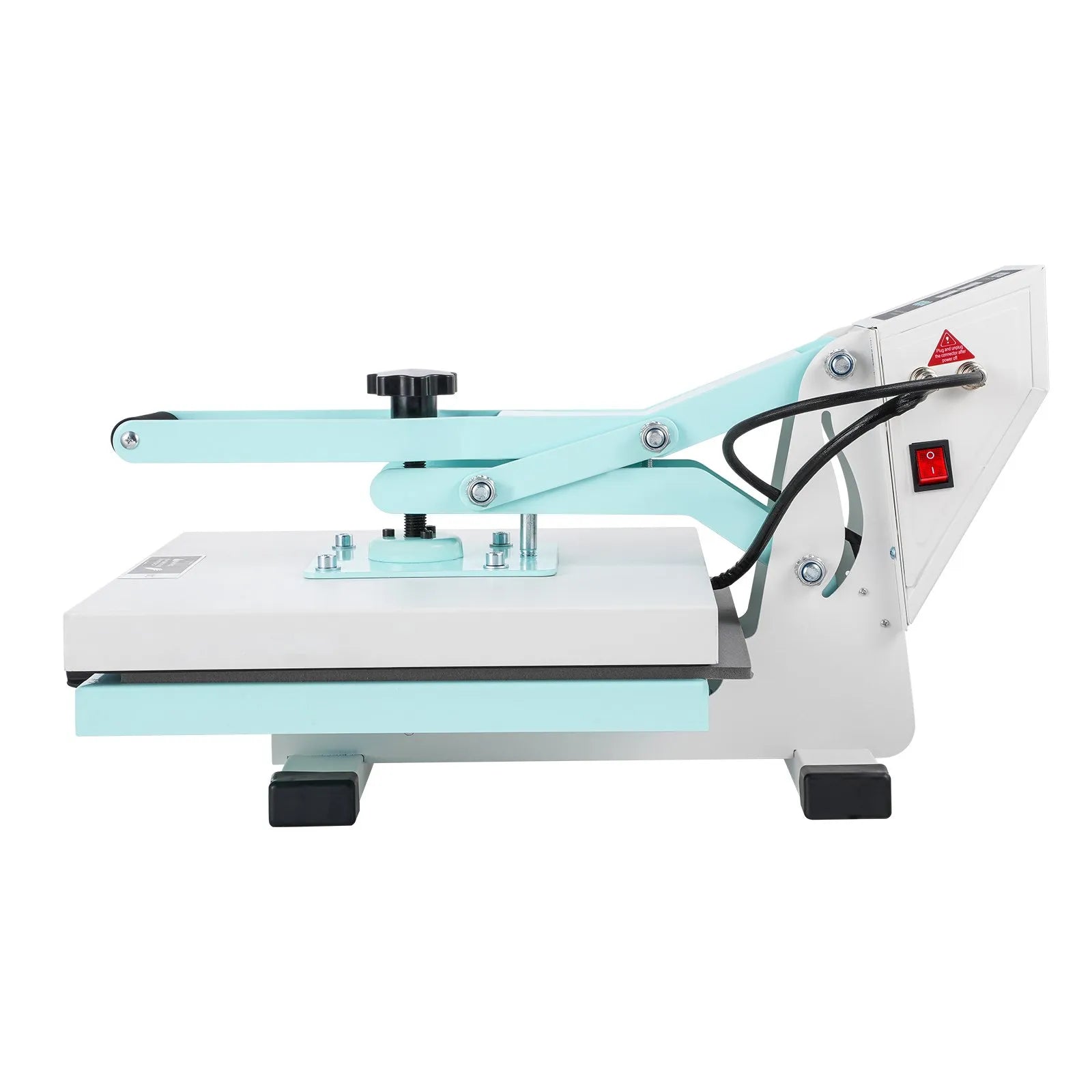VEVOR Heat Press Machine 15x15 in Slide Out Heat Transfer Machine T-Shirts Green