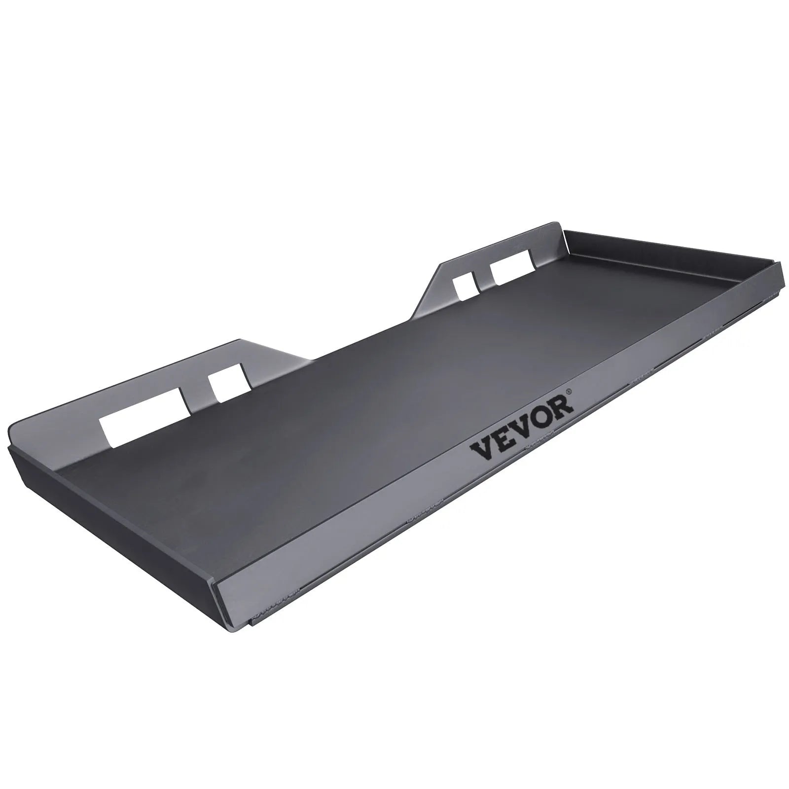 VEVOR Skid Steer Mount Plate 1/4" Thick Skid Steer Attachment Plate High Quality Steel Quick Attachment Loader Plate with 3 Additional Welding Rods Easy to Weld or Bolt to Different Accessories