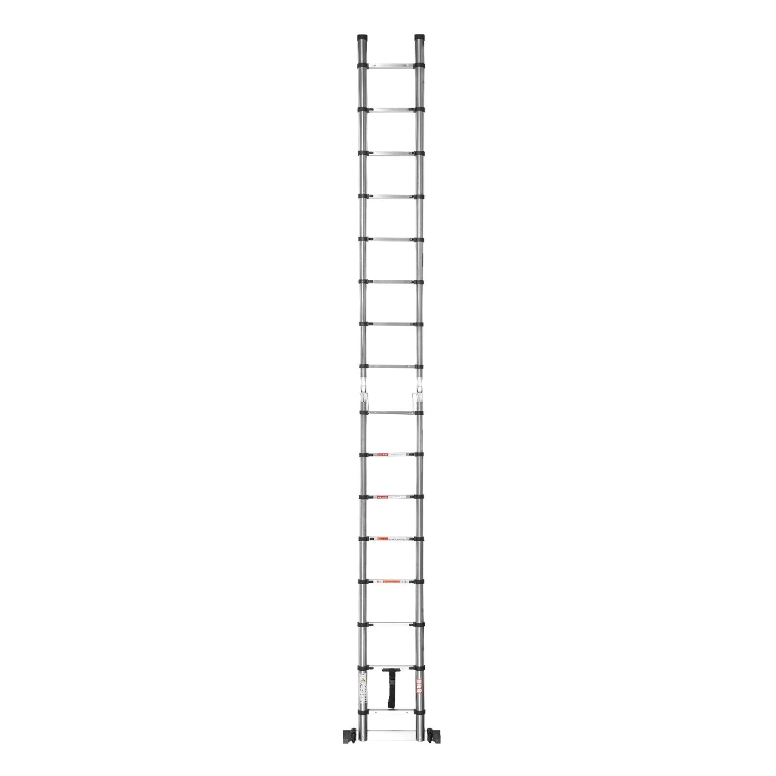 VEVOR Telescoping Ladder A-Frame Stainless Steel 16.5 ft Extension Ladders
