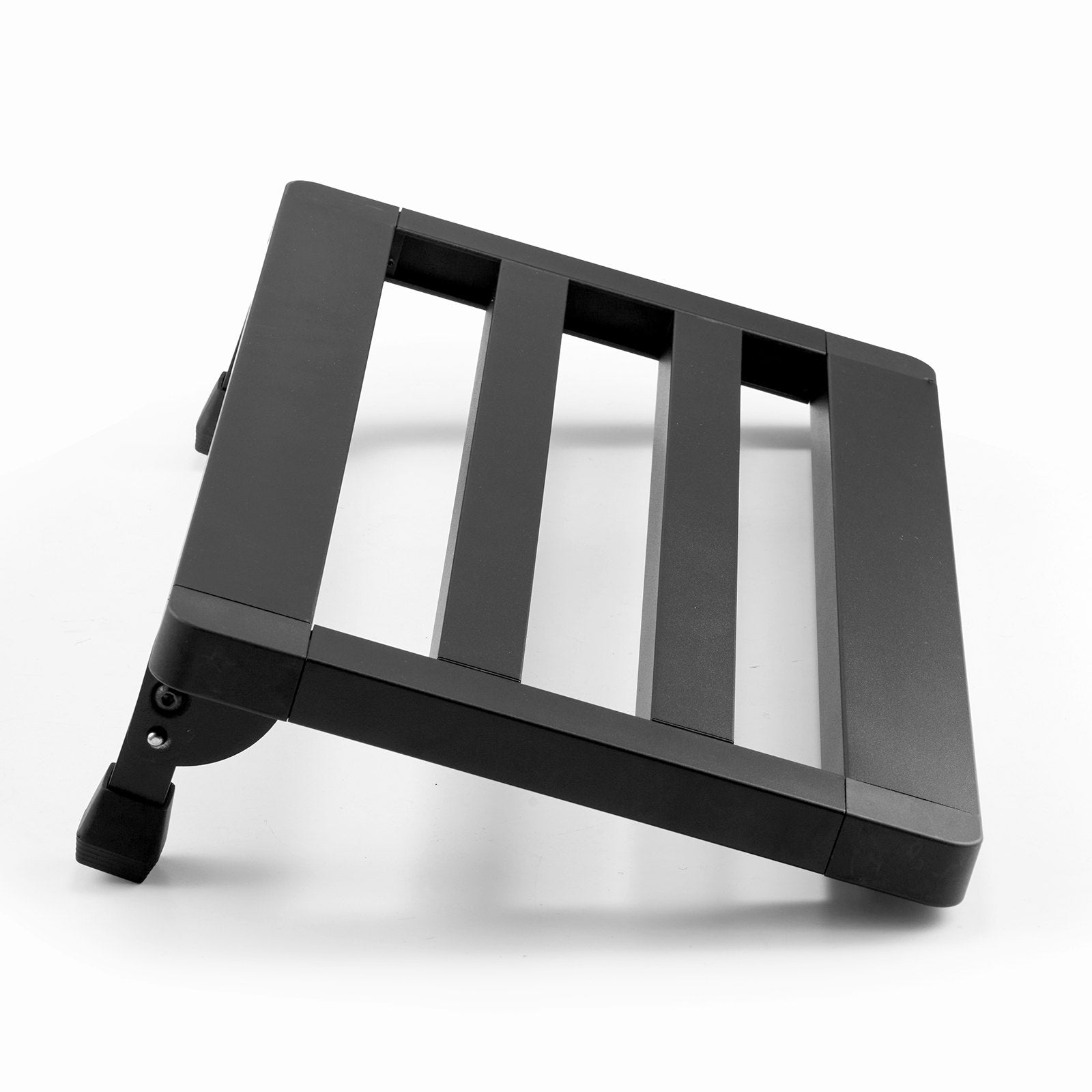 VEVOR Guitar Pedal Board, 20'' x 11'', Aluminum Alloy 2.64 lbs Super Light Folding Guitar Effects Pedal Board, with Carry Bag Tape Fixed Strap Shoulder Strap Rolling Strips, for 10-12 Guitar Pedals