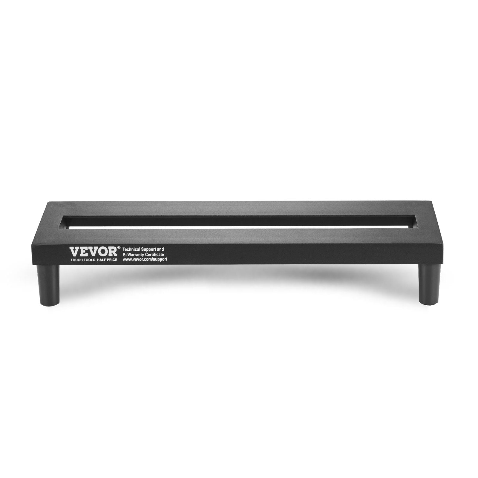 VEVOR Guitar Pedal Board, 15'' x 5.7'', Aluminum Alloy 0.8 lbs Super Light Guitar Effects PedalBoard with Carry Bag High Quality Tape Fixed Strap Shoulder Strap, Accommodate 4-6 Guitar Pedals, Small