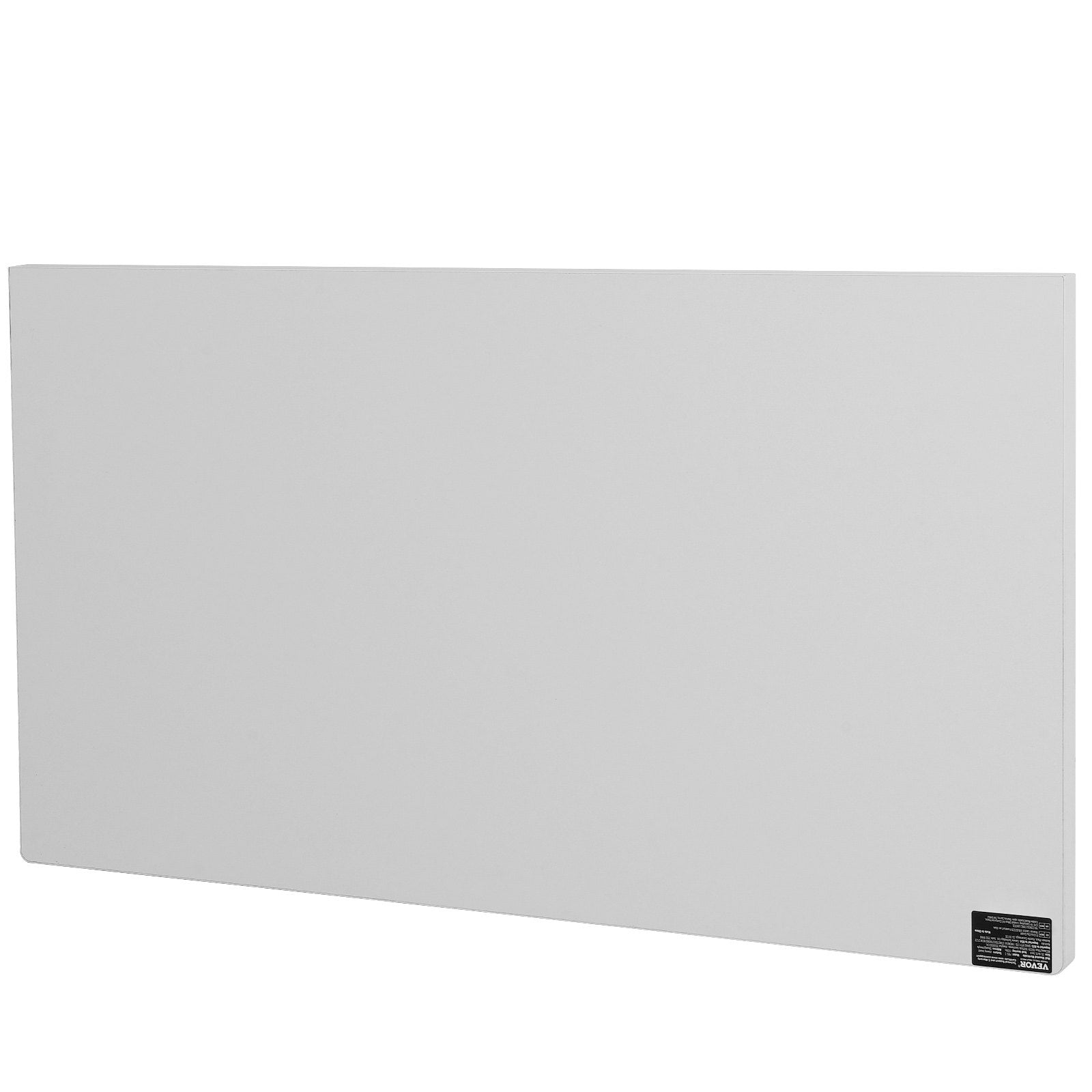 VEVOR Wall Mounted Folding Table, 35.43" x 19.69" Wall Mount Drop Leaf Table, Floating Desk with Iron Bracket, Fold Down Desk for Small Spaces, Home Office, Dining, Laundry Room, Kitchen, Bar, White