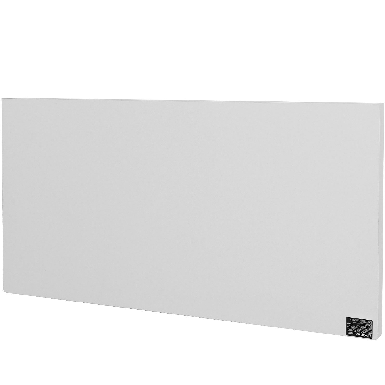 VEVOR Wall Mounted Folding Table, 39.37" x 19.69" Wall Mount Drop Leaf Table, Floating Desk with Iron Bracket, Fold Down Desk for Small Spaces, Home Office, Dining, Laundry Room, Kitchen, Bar, White