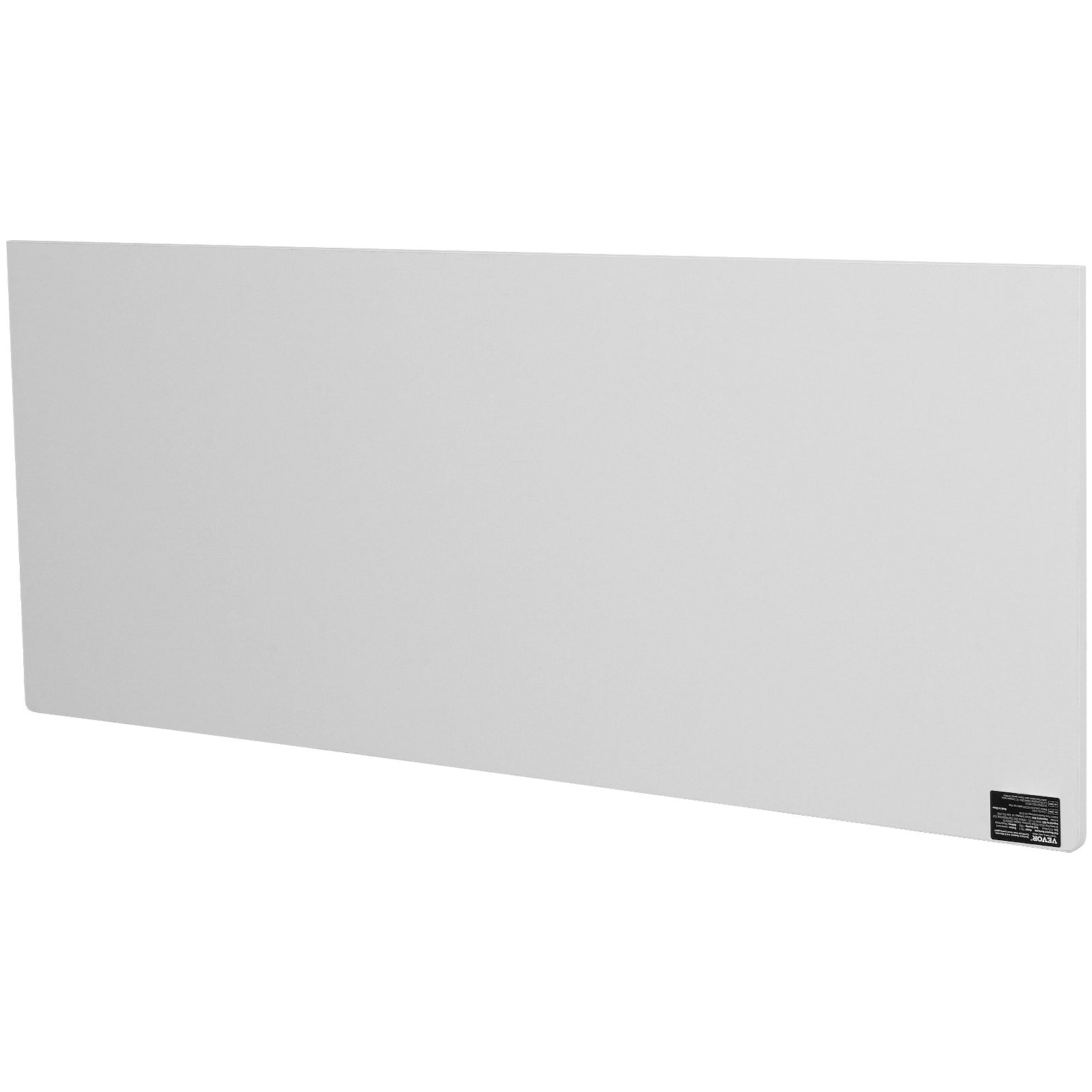 VEVOR Wall Mounted Folding Table, 43.31" x 18.11" Wall Mount Drop Leaf Table, Floating Desk with Iron Bracket, Fold Down Desk for Small Spaces, Home Office, Dining, Laundry Room, Kitchen, Bar, White