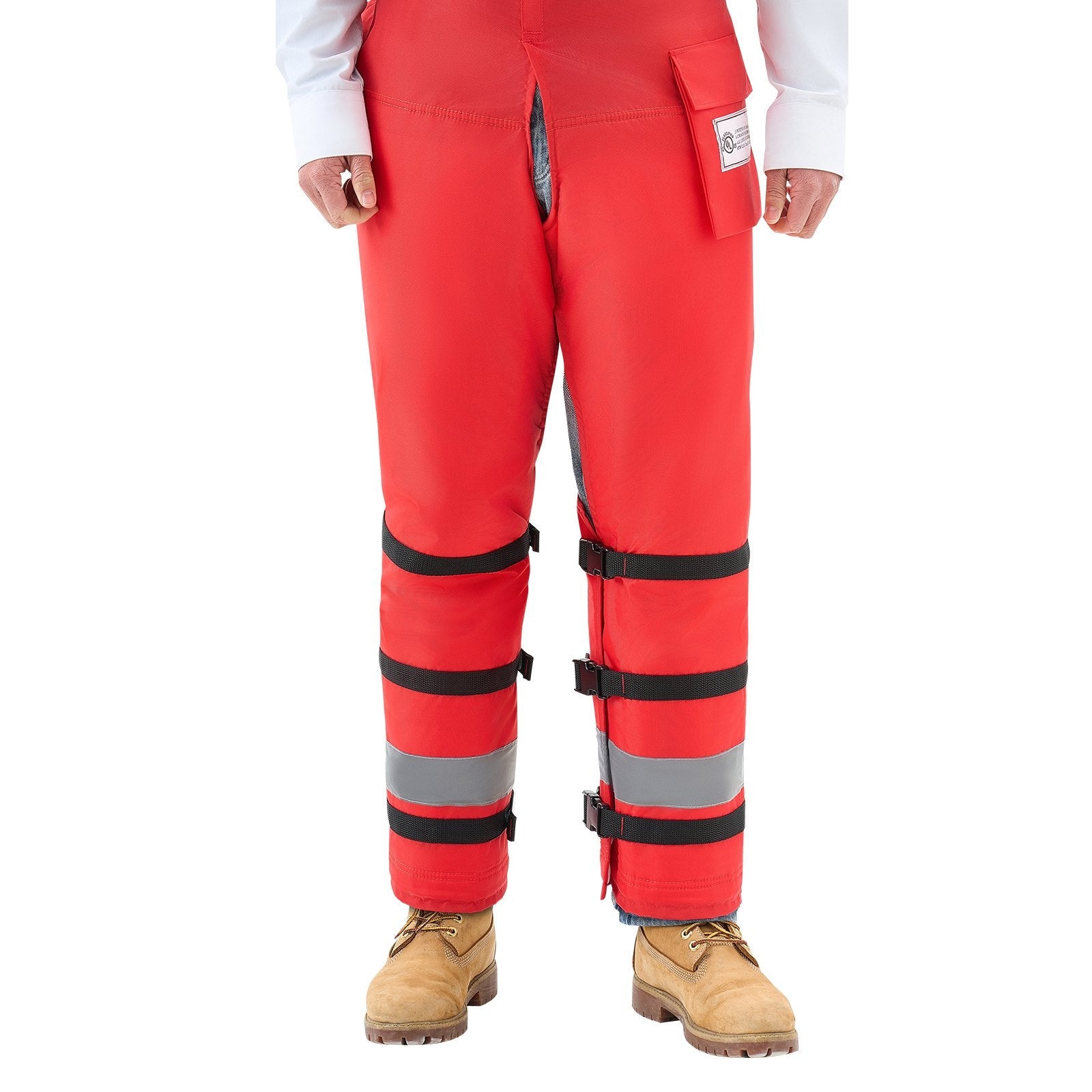 VEVOR Chainsaw Chaps 39.7" Apron Style Chainsaw Safety Chaps Class D Large