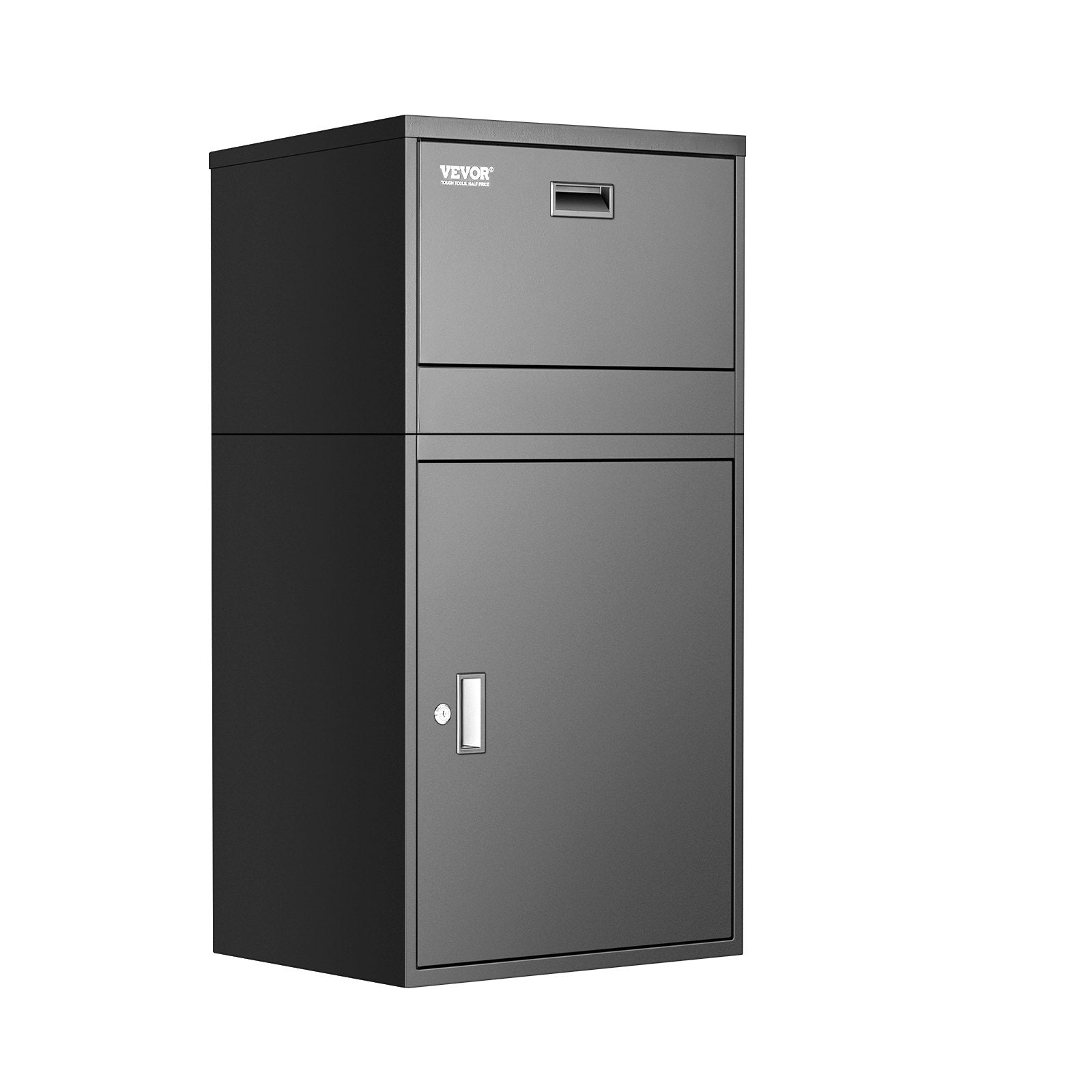 VEVOR Package Delivery Boxes for Outside 38.6 in Lockable Parcel Drop Box