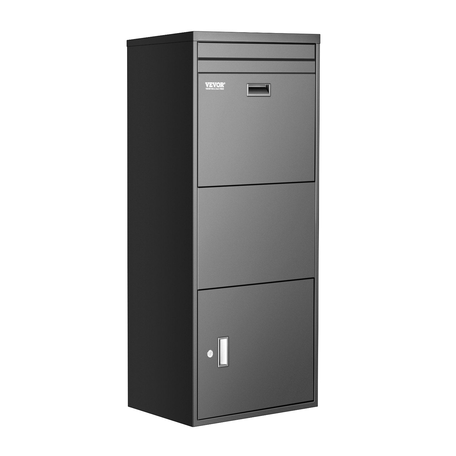 VEVOR Package Delivery Boxes for Outside 47.2 in Lockable Parcel Drop Box