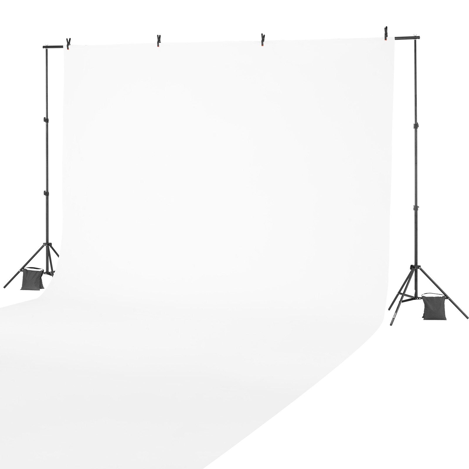VEVOR Backdrop Stand Background Stand Kit 6.5 x 10 ft for Party & Photo Studio
