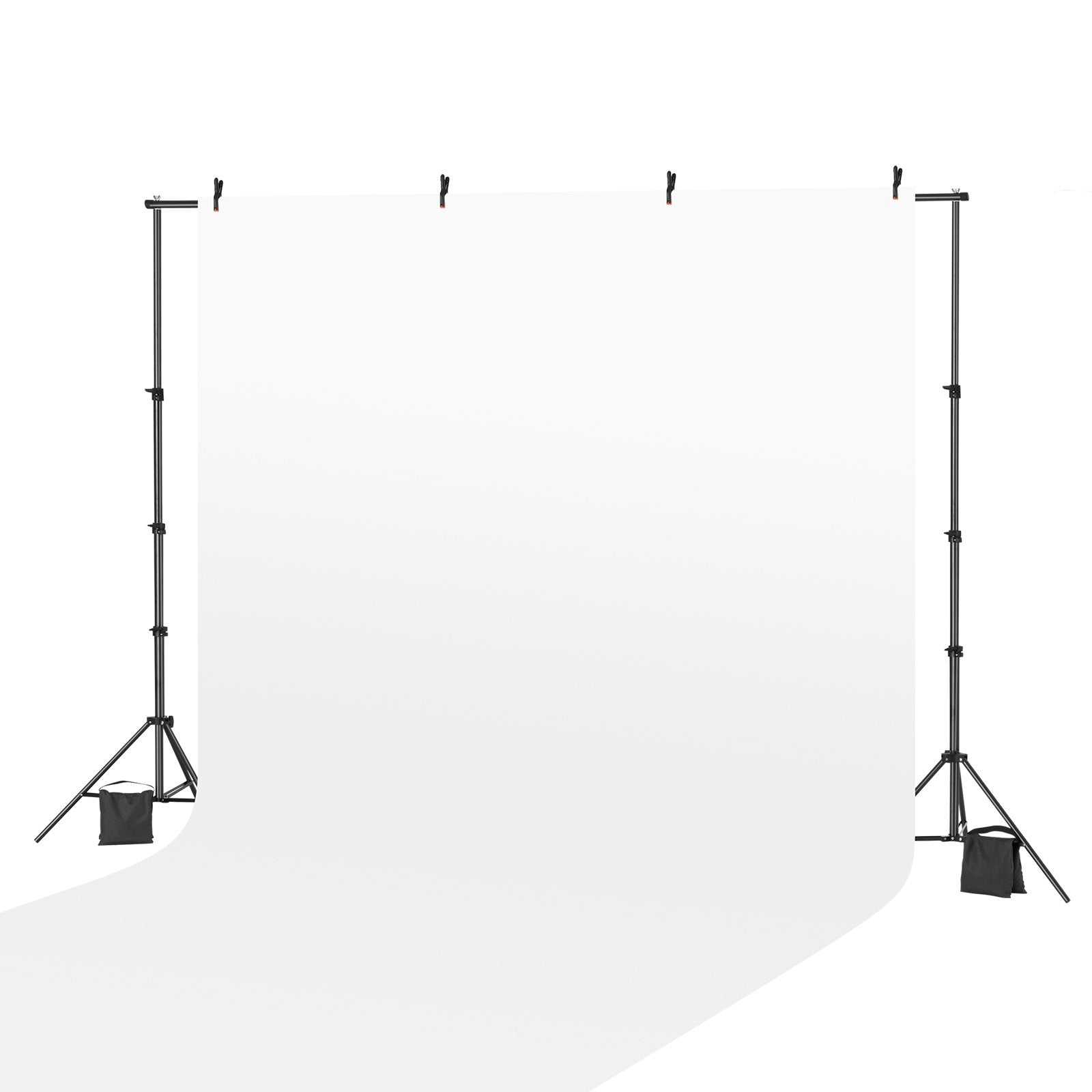 VEVOR Backdrop Stand Background Stand Kit 7 x 10 ft for Party & Photo Studio