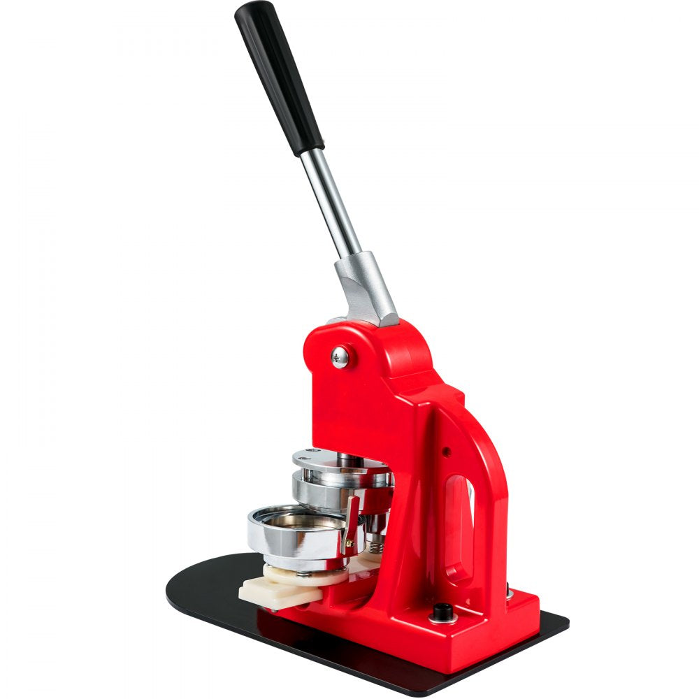 VEVOR Button Maker Machine, 58 mm (2.25 inch) Badge Punch Press Kit, Children DIY Gifts Pin Maker, Button Making Supplies with 500pcs Button Parts & Circle Cutter & Magic Book