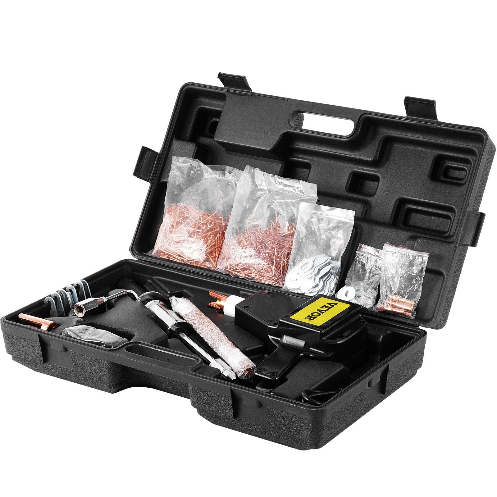 Spot Welder Auto Body Stud Welder 110V With Slide Hammer Stud Welder Starter Kit Repair 800VA +1000 Nails