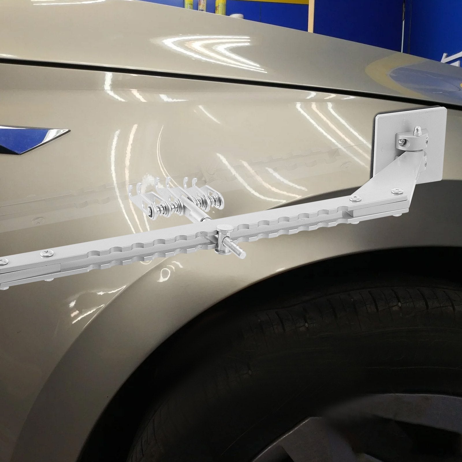 VEVOR Dent Pull Lever Bar 6 Claw Hook Dent Puller Single Leg Lifter Portable Dent Pull Bar Aluminum Alloy for Car Dent Repairing