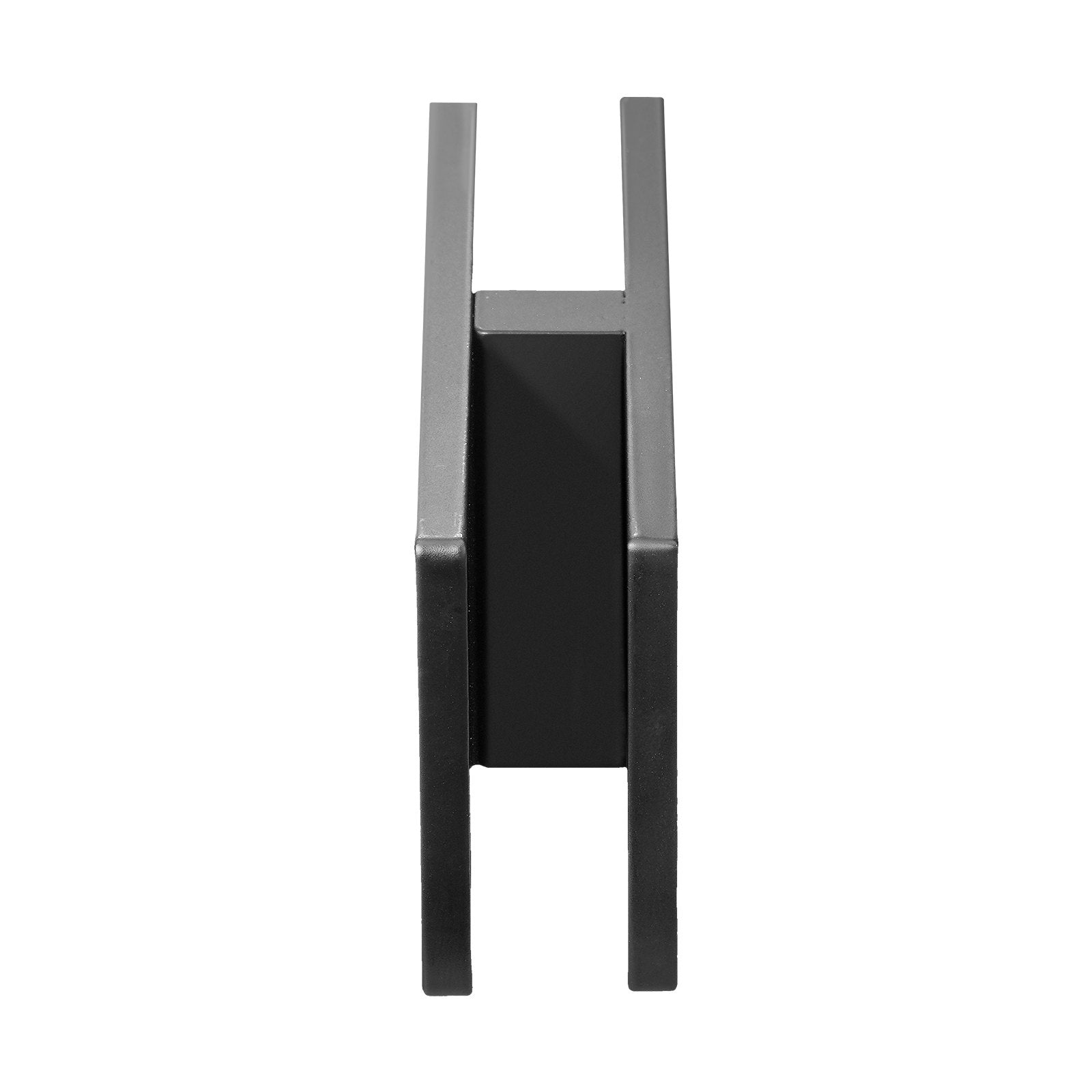 VEVOR Glass Clamp, 4 PCS Rectangle Glass Railing Bracket for 0.31 "-0.47 " Tempered Glass, 304 Stainless Steel Glass Mounting Clamp, 0.2” Thick Glass Shelf Bracket for Balcony, Garden, Pool, Stair