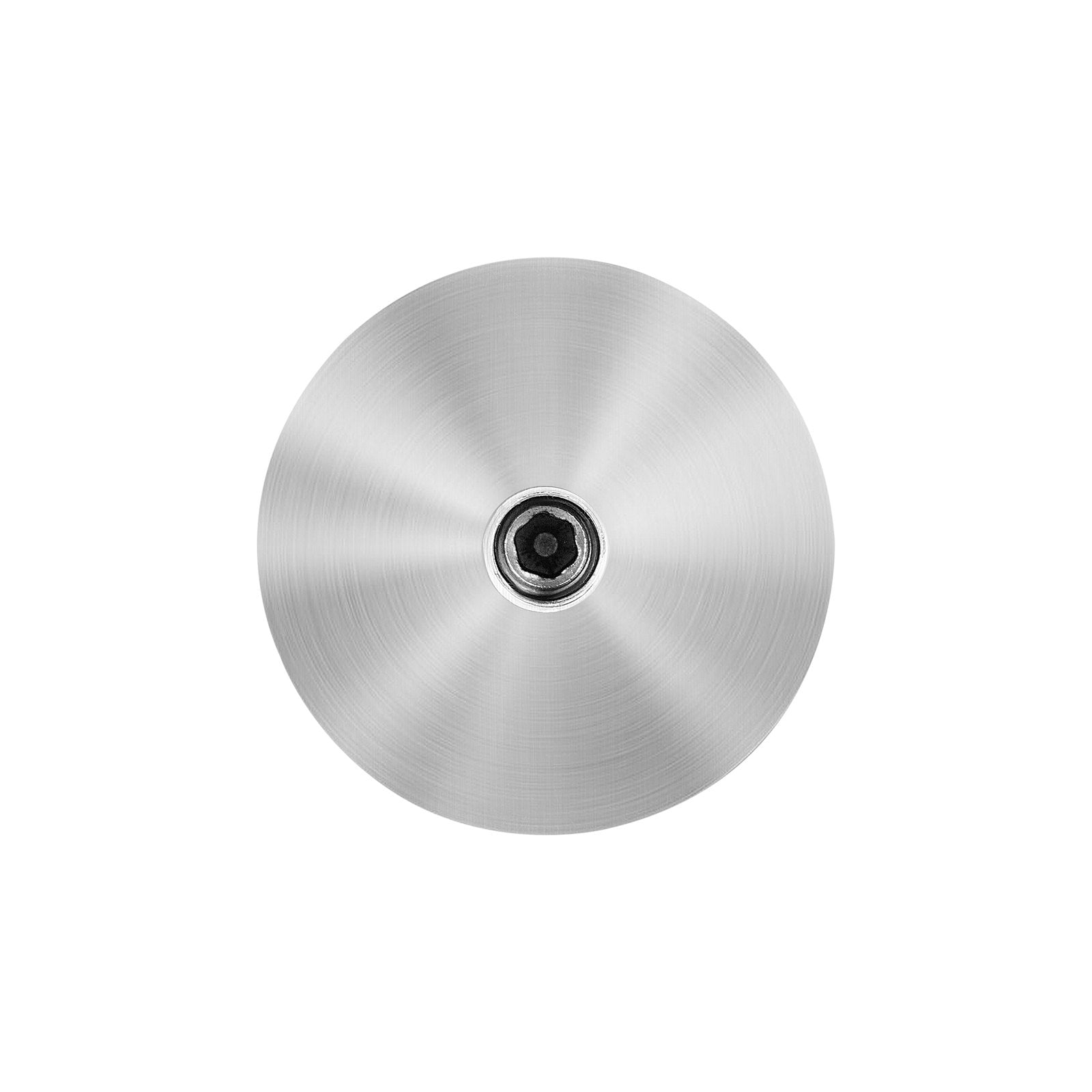 VEVOR Glass Clamp, 10 PCS Round Glass Railing Bracket for 0.31 "-0.62 " Tempered Glass, 316 Stainless Steel Glass Mounting Clamp, Glass Shelf Bracket for Balcony, Garden, Pool, Stair, Silver