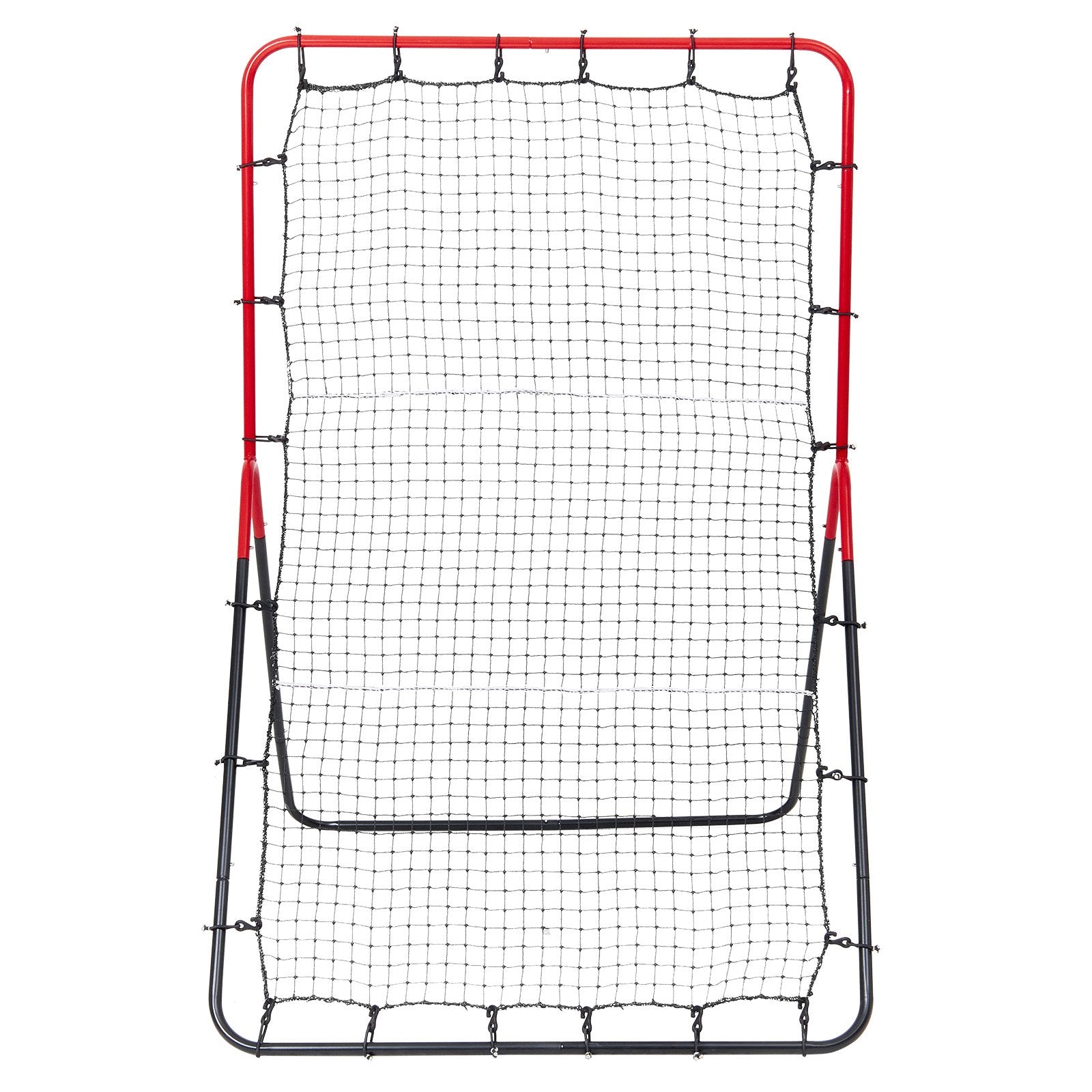 VEVOR Baseball And Softball Rebounder Net 3x4.5 ft PitchBack 3-Way Trainer