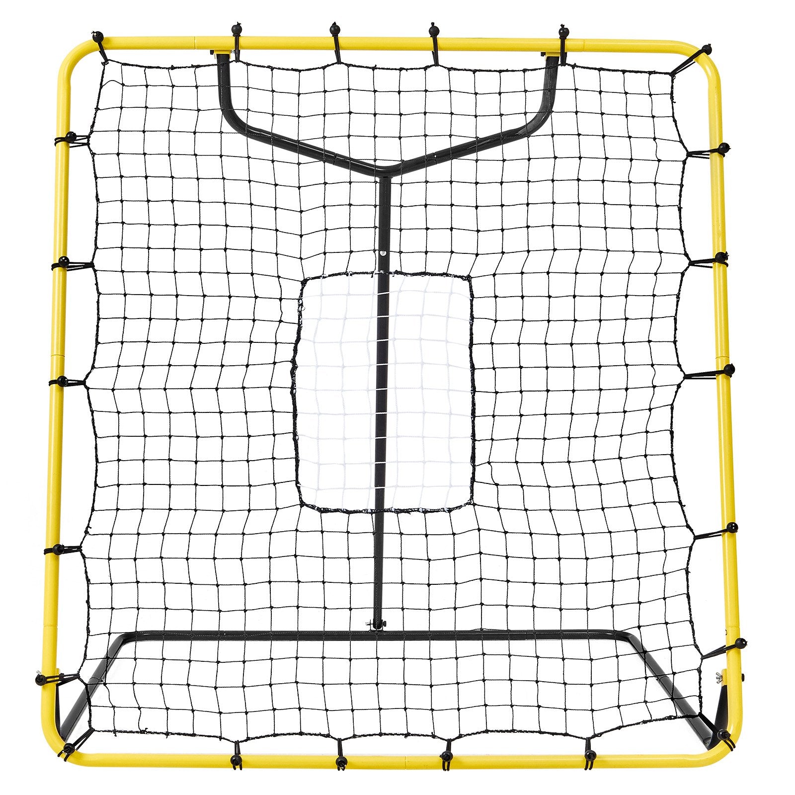 VEVOR Baseball And Softball Rebounder Net 4x4.5 Ft PitchBack Adjustable Angles