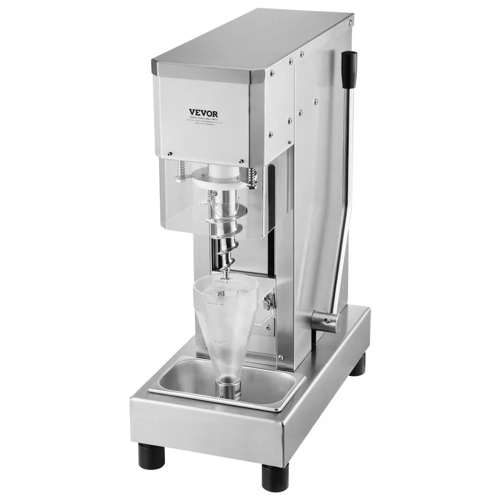 VEVOR Ice Cream Blender 750W Ice Cream Mixer Stir Machine 304 Stainless Steel