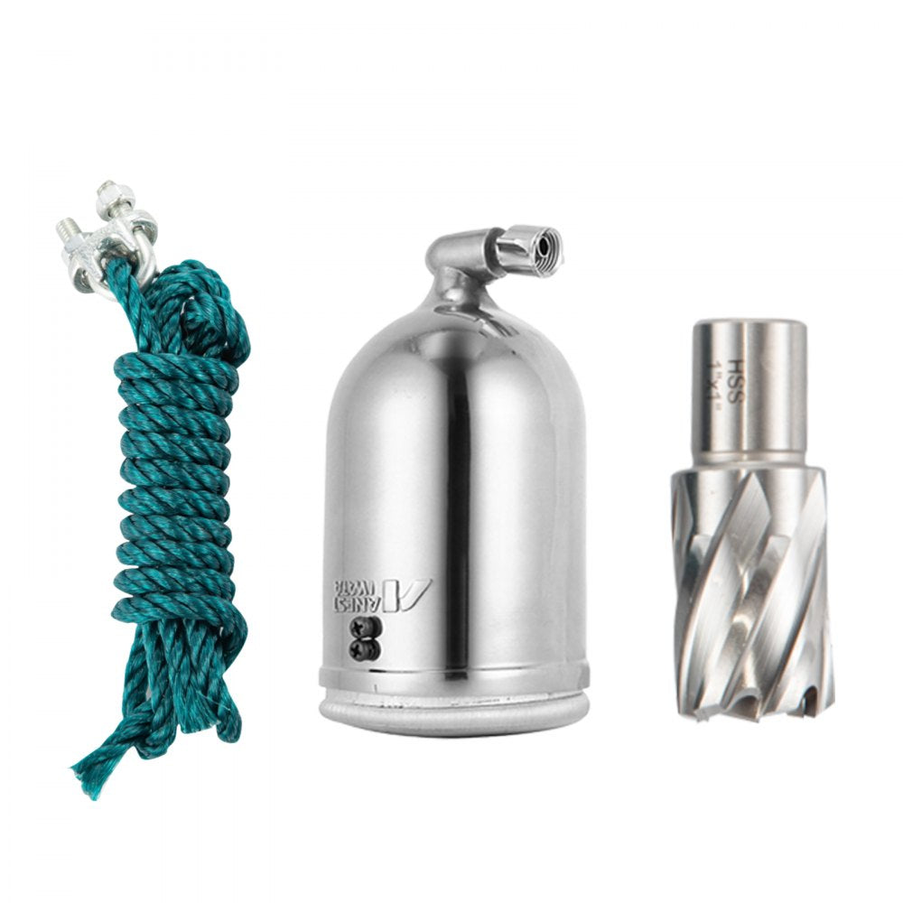 VEVOR Magnetic Drill Magnetic Drilling Machine 980W, Metal Drill Press High Power 680 rpm, Multi-Function Metal Drill Press 35MM Core Drilling Machine for Drilling And Tapping