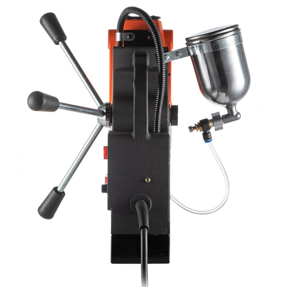 VEVOR Magnetic Drill Magnetic Drilling Machine 980W, Metal Drill Press High Power 680 rpm, Multi-Function Metal Drill Press 35MM Core Drilling Machine for Drilling And Tapping