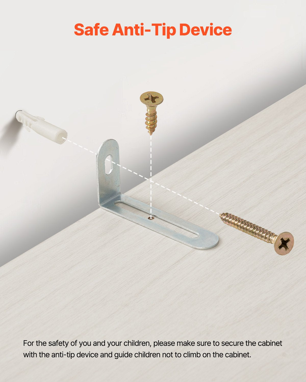 VEVOR 5 Tiers Wide Bookshelf 68" Wooden Freestanding Open Bookcase Shelf White