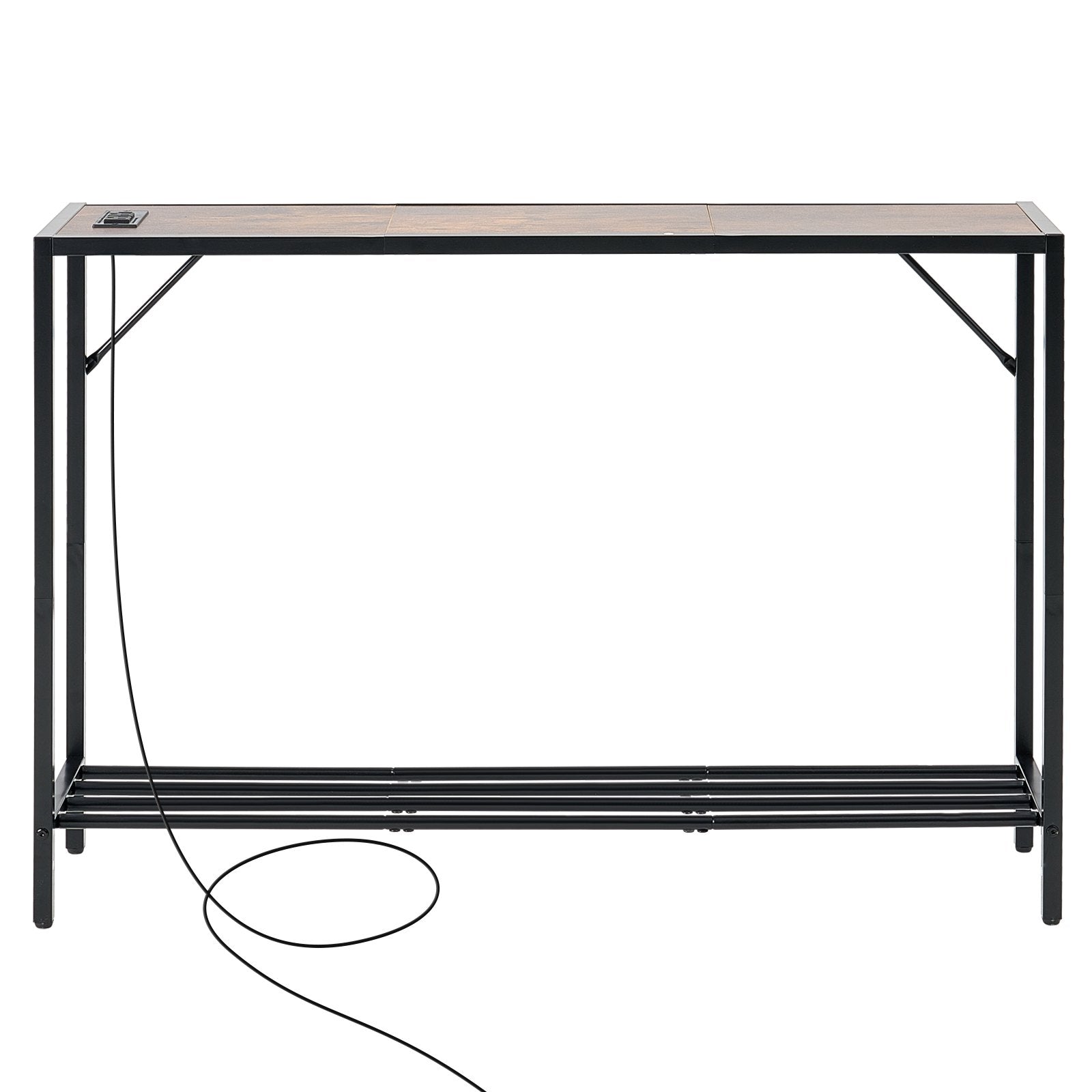 VEVOR Narrow Console Sofa Table Couch Table 41.7 in for Entryway & Living Room