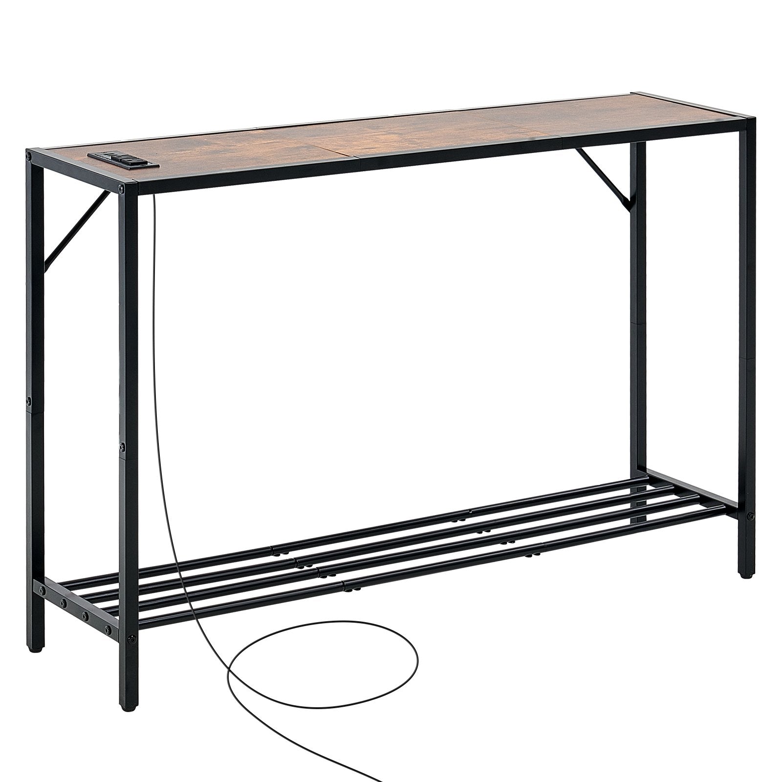 VEVOR Narrow Console Sofa Table Couch Table 41.7 in for Entryway & Living Room