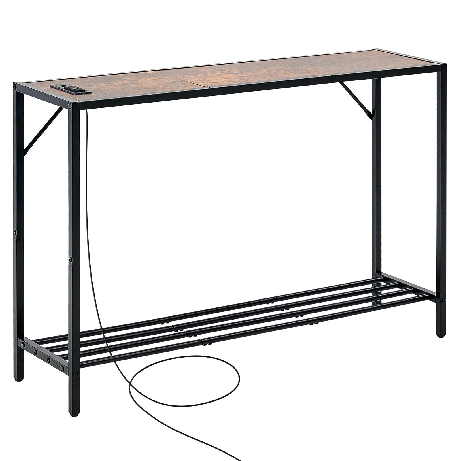 VEVOR Narrow Console Sofa Table Couch Table 41.7 in for Entryway & Living Room