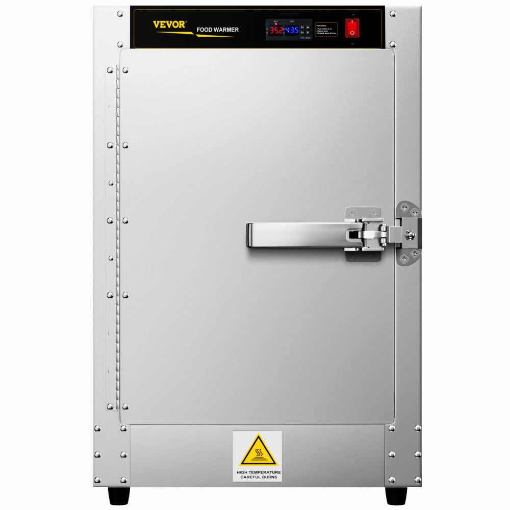 VEVOR Hot Box Food Concession Warmer 16"x16"x24" 4 Shelves for Pizza Pastry