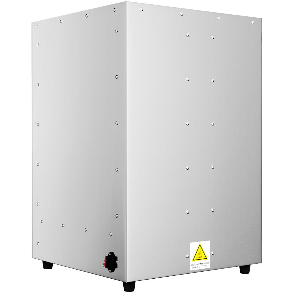 VEVOR Hot Box Food Concession Warmer 16"x16"x24" 4 Shelves for Pizza Pastry