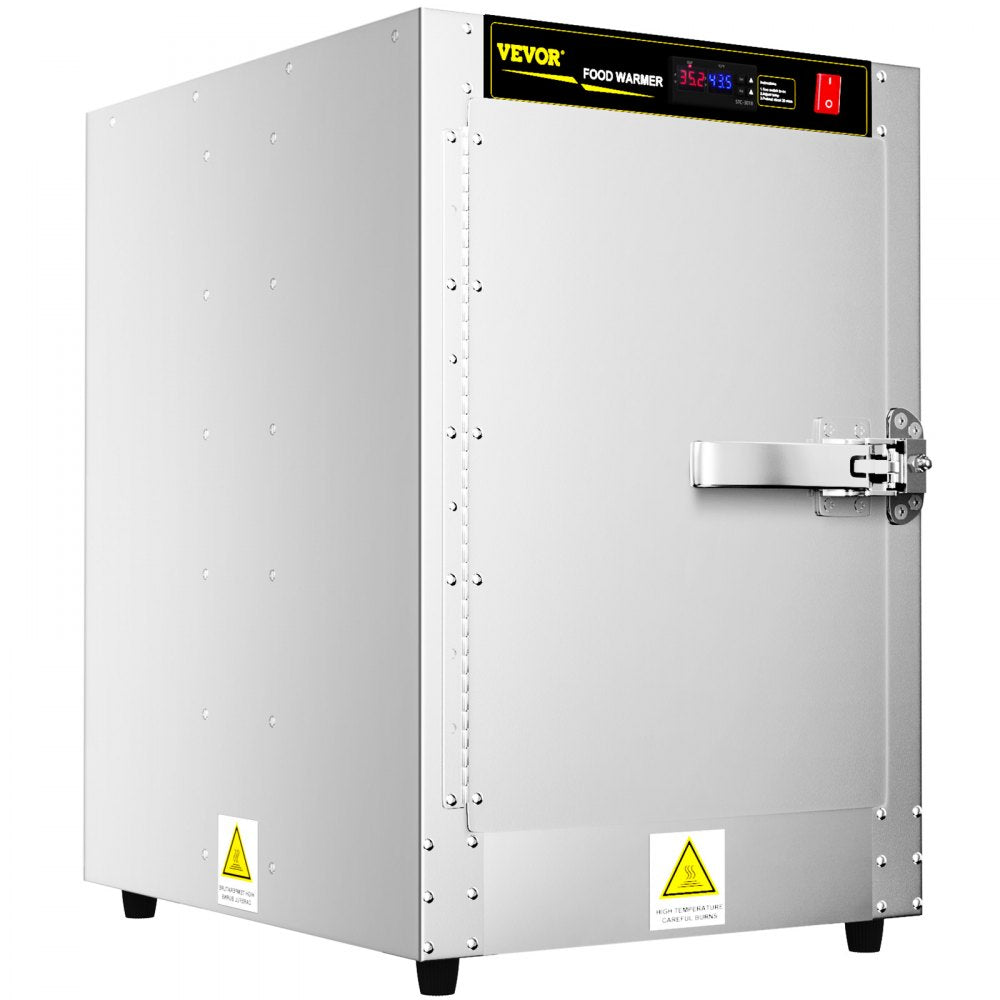 VEVOR Hot Box Food Concession Warmer 16"x22"x24" 4 Shelves for Pizza Pastry