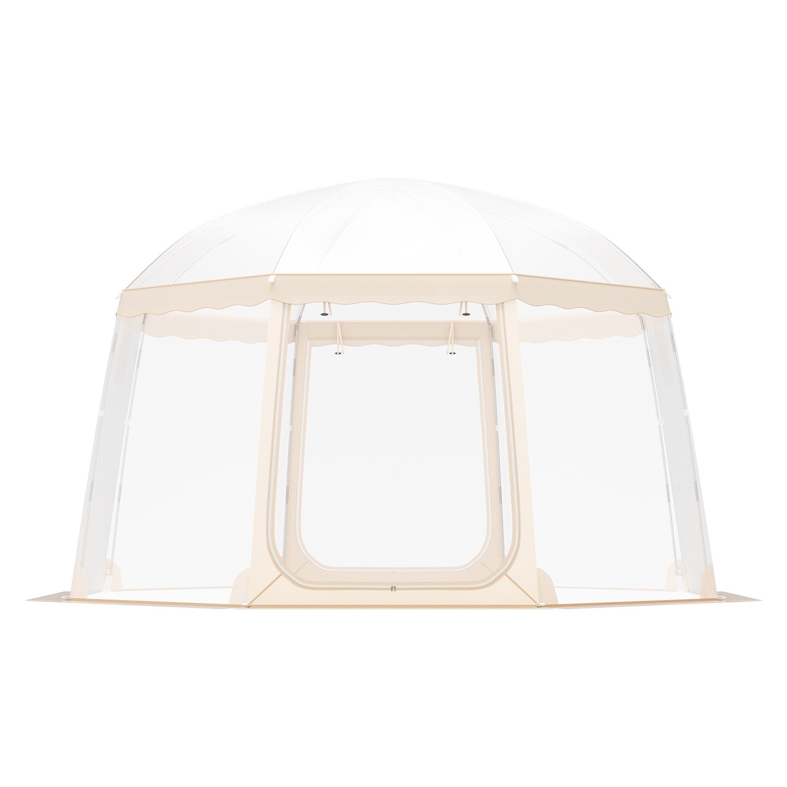 VEVOR Sports Tent Instant Pop-Up Tent Shelter Weather Proof 8-10 People Clear