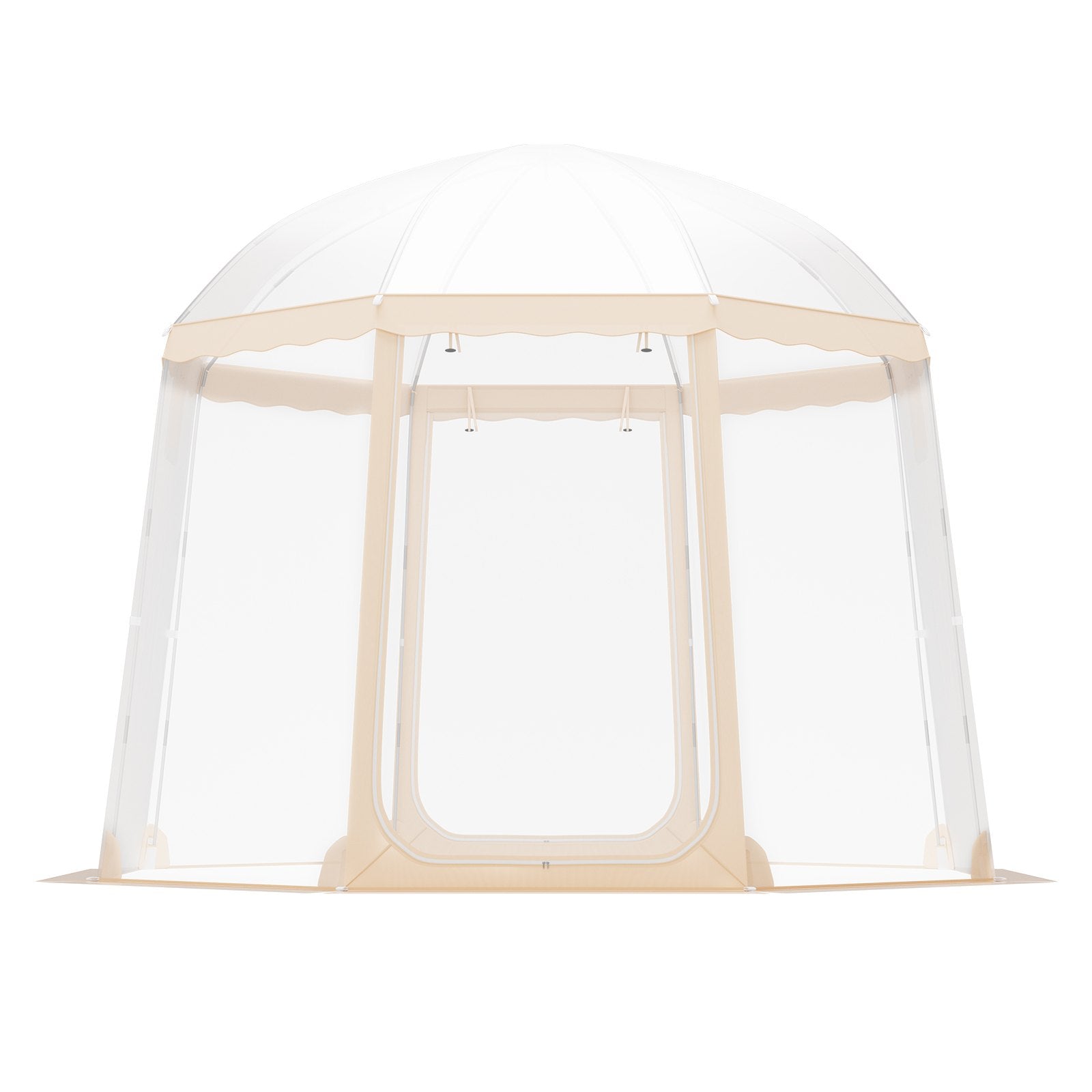 VEVOR Sports Tent Instant Pop-Up Tent Shelter Weather Proof 4-8 People Clear