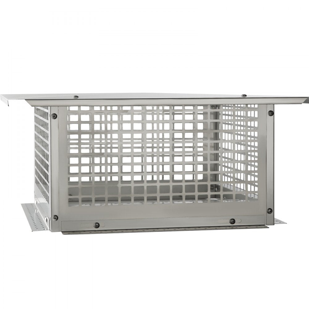 VEVOR Chimney Cap, 17 x 17 inch, 304 Stainless Steel Fireplace Chimney Cover, Not Easily Toppled & Practical Accessories & Easy Installation, Fits Mesh Flue Covers Outside Clay Flue Shingles, Silver