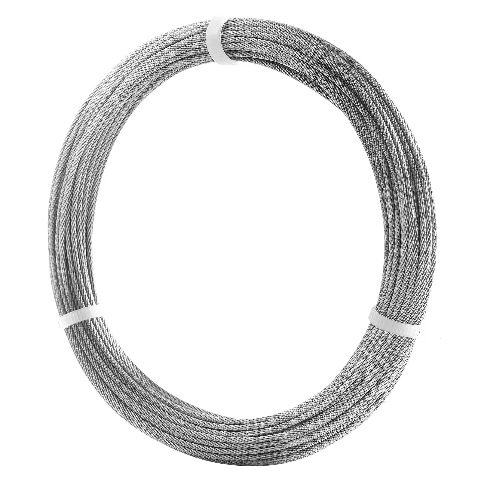 VEVOR T304 Stainless Steel Cable 1/16" 7x7 Steel Wire Rope 66 ft Cable Railing