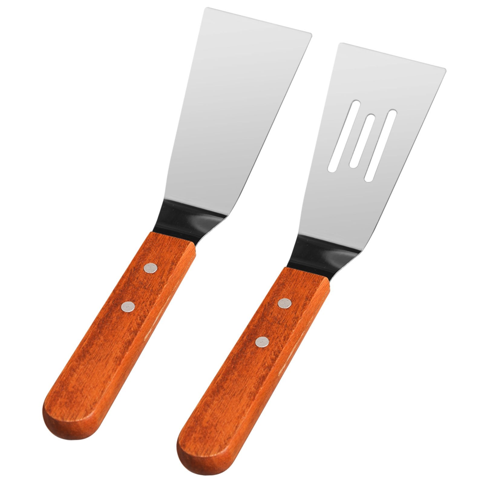 VEVOR Stainless Steel Griddle,36\" x 22\" Universal Flat Top Rectangular Plate, BBQ Charcoal/Gas Non-Stick Grill with 2 Handles and Grease Groove with Hole?Grills for Camping, Tailgating and Parties