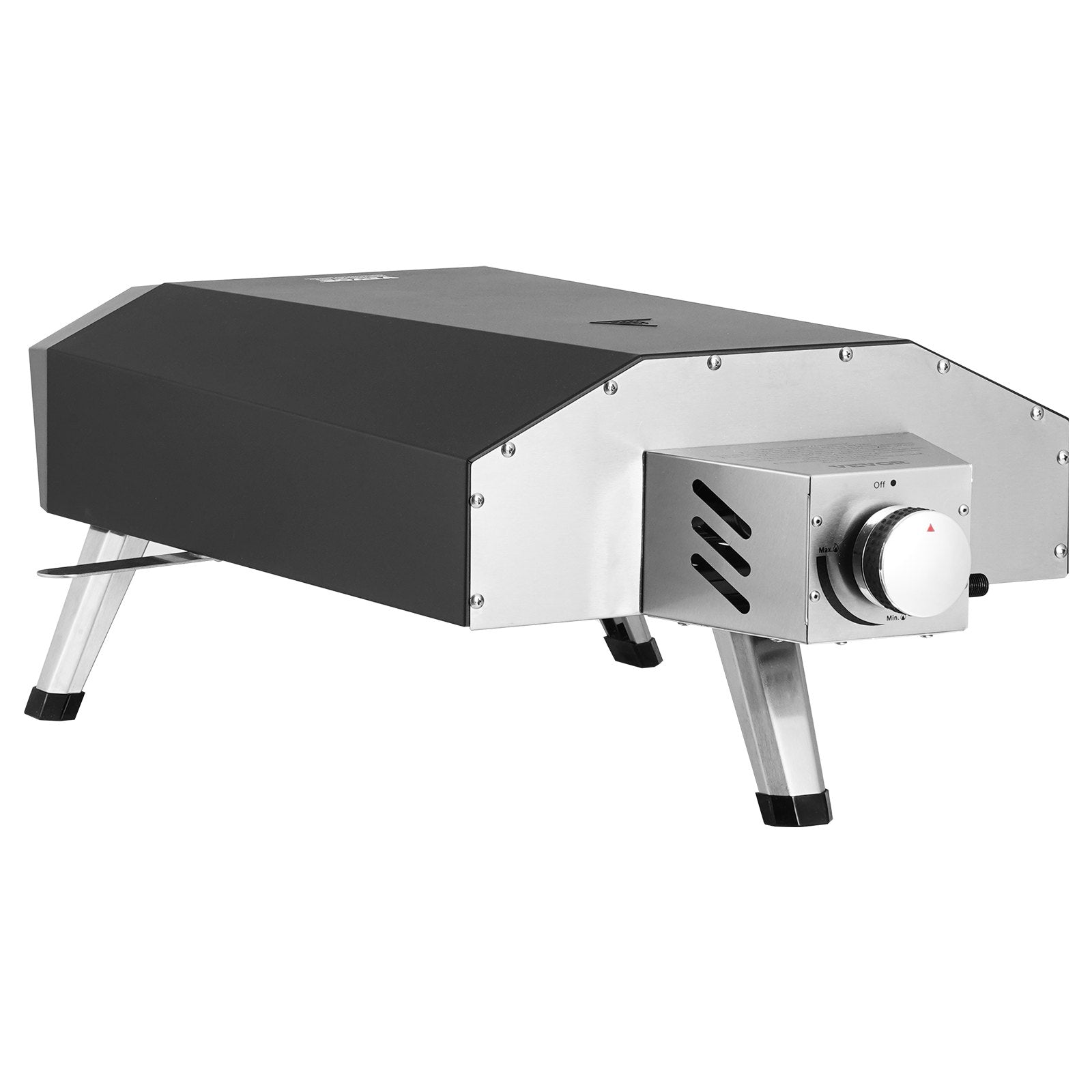 VEVOR 13" Outdoor Pizza Oven Portable Gas Oven Iron Spray Foldable for Camping