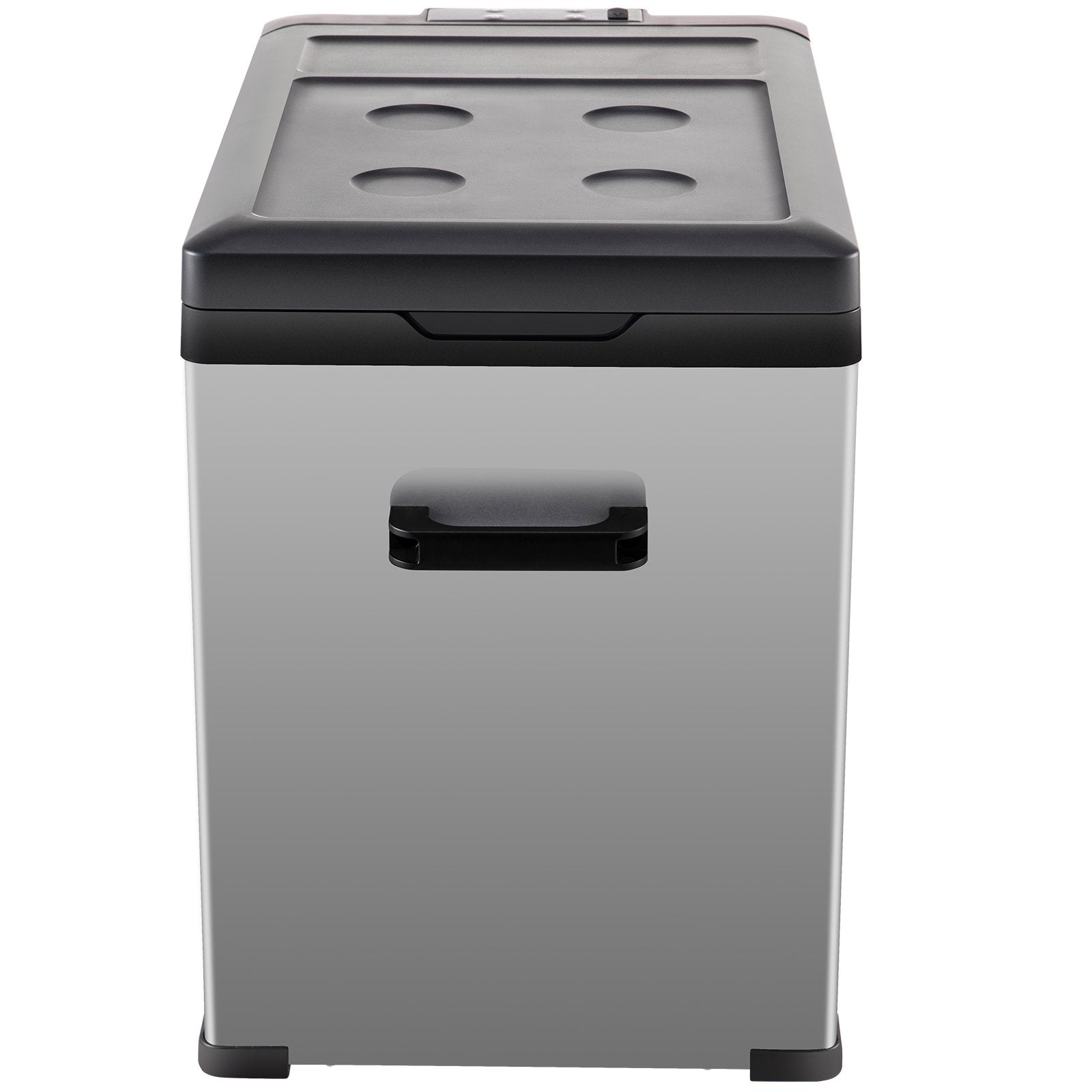 VEVOR Car Refrigerator, 53 Qt, 12v Portable Freezer with Single Zone, 12/24V DC & 110-240V AC Electric Compressor Cooler w/ -4?-68? Cooling Range, for Car Truck Vehicle RV Boat Outdoor & Home use