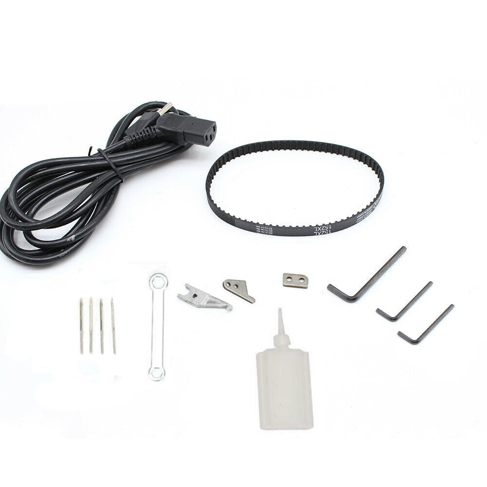 VEVOR Bag Closer Closing Machine GK9-890 Knitted Bag Sealing Closing Packing Machine Closer 110V Portable Sewing Electric Stitcher for Woven Snakeskin Bag Sack (110V)